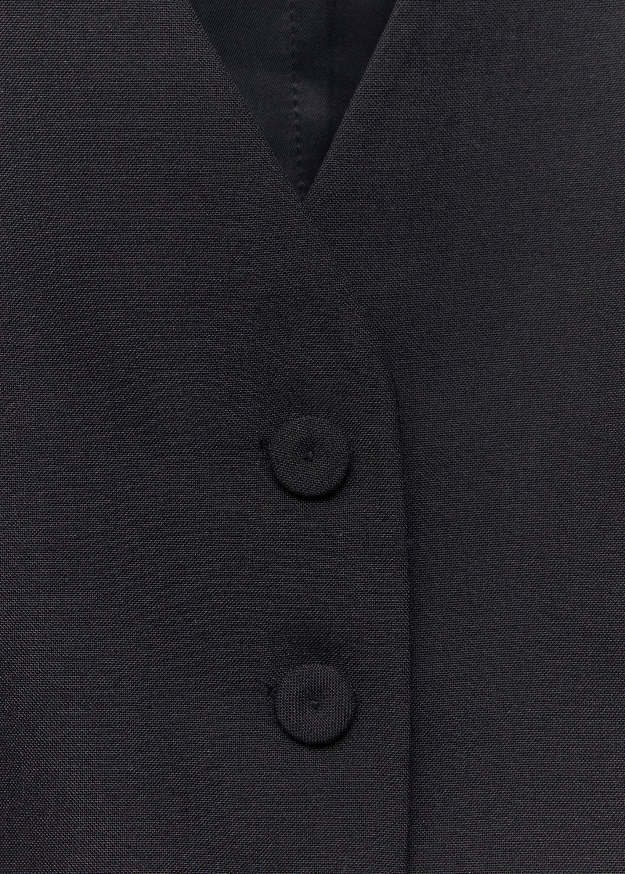 Chaleco traje lana - Detalle del artículo 8