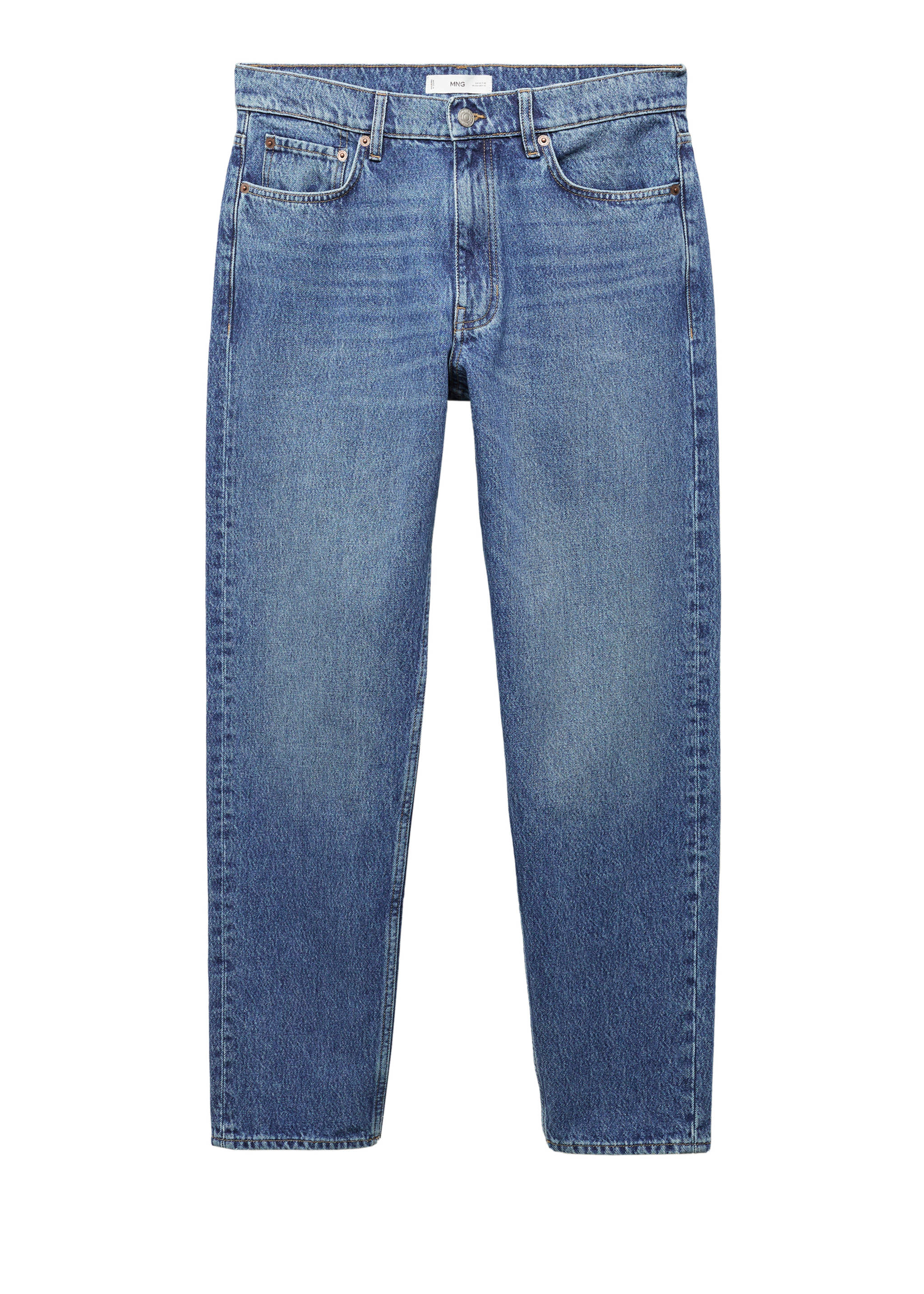 Jeans Bob straight fit - Detalle del artículo 9, Azul oscuro. Ref: 67054442-00.