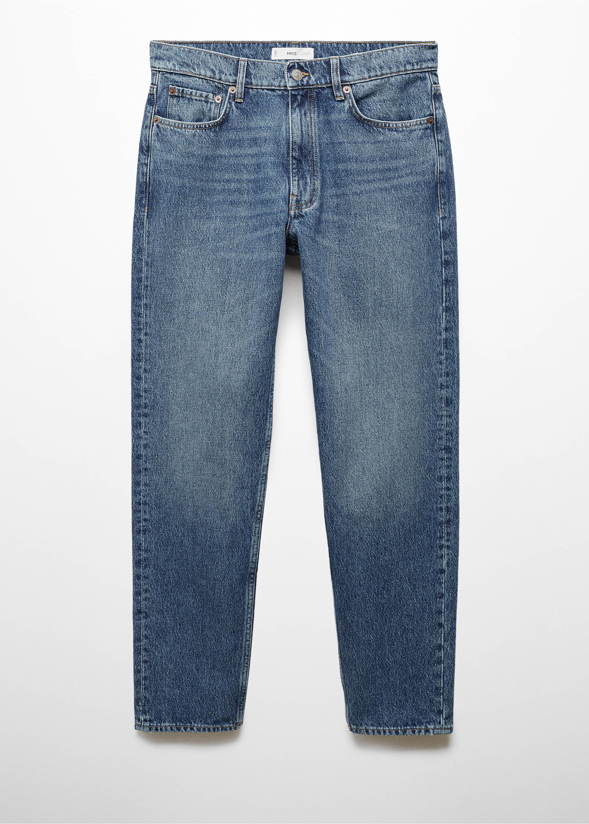 Jeans Bob straight fit - Artículo sin modelo, Azul oscuro. Ref: 67054442-00.