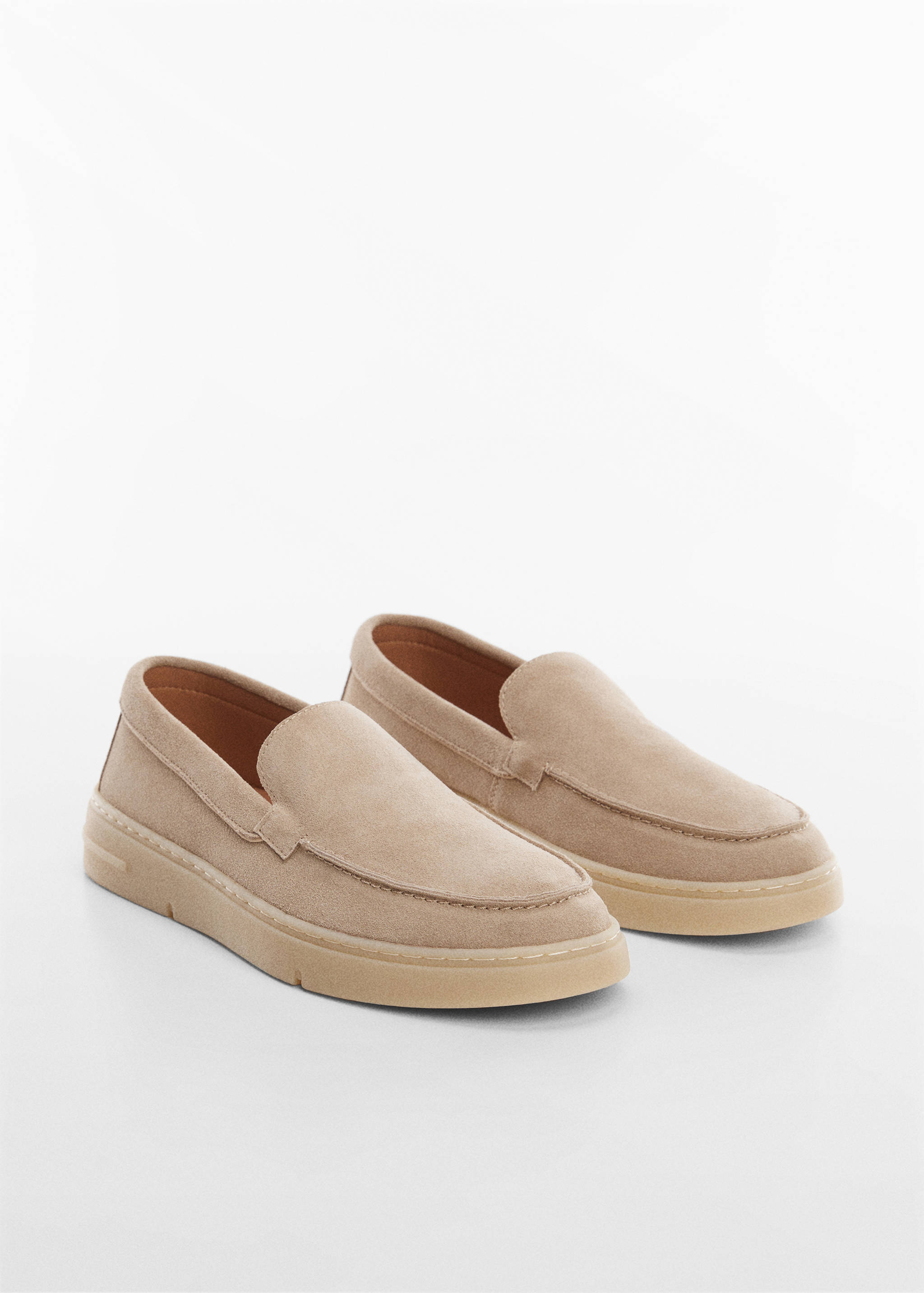 Chaussures cuir suède - Plan moyen