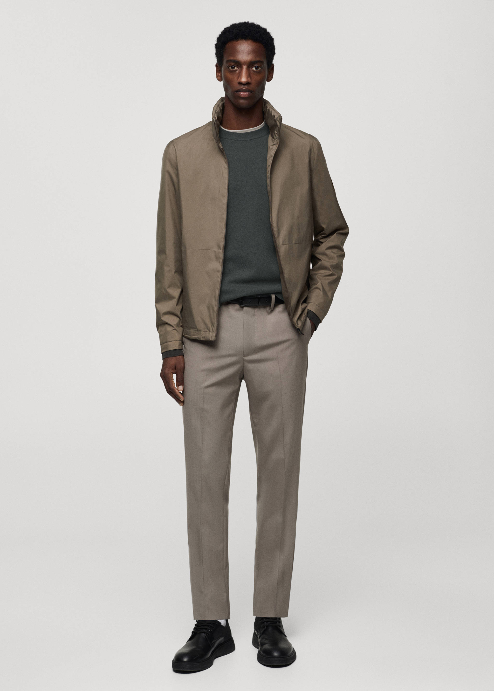 Thermoregulating fine-knit sweater - General plane