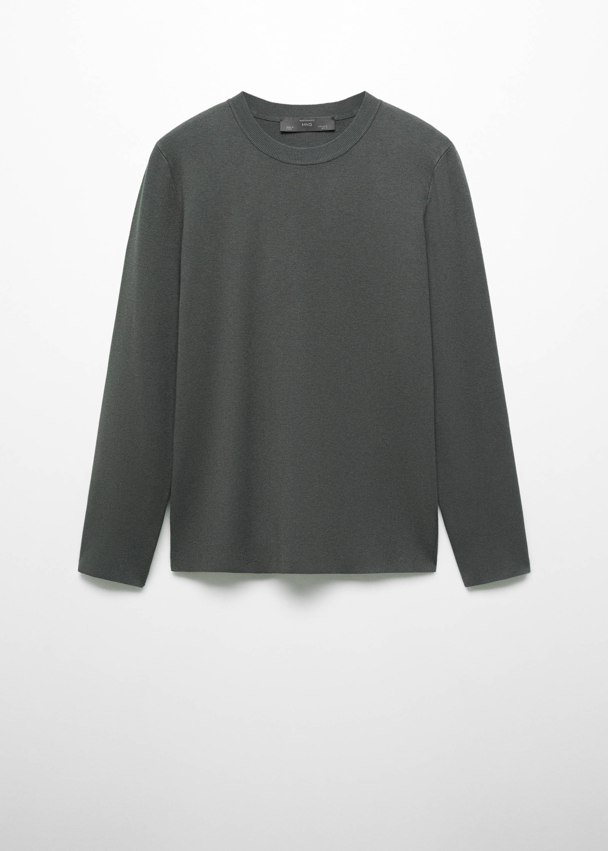 Thermoregulating fine-knit sweater - Article without model