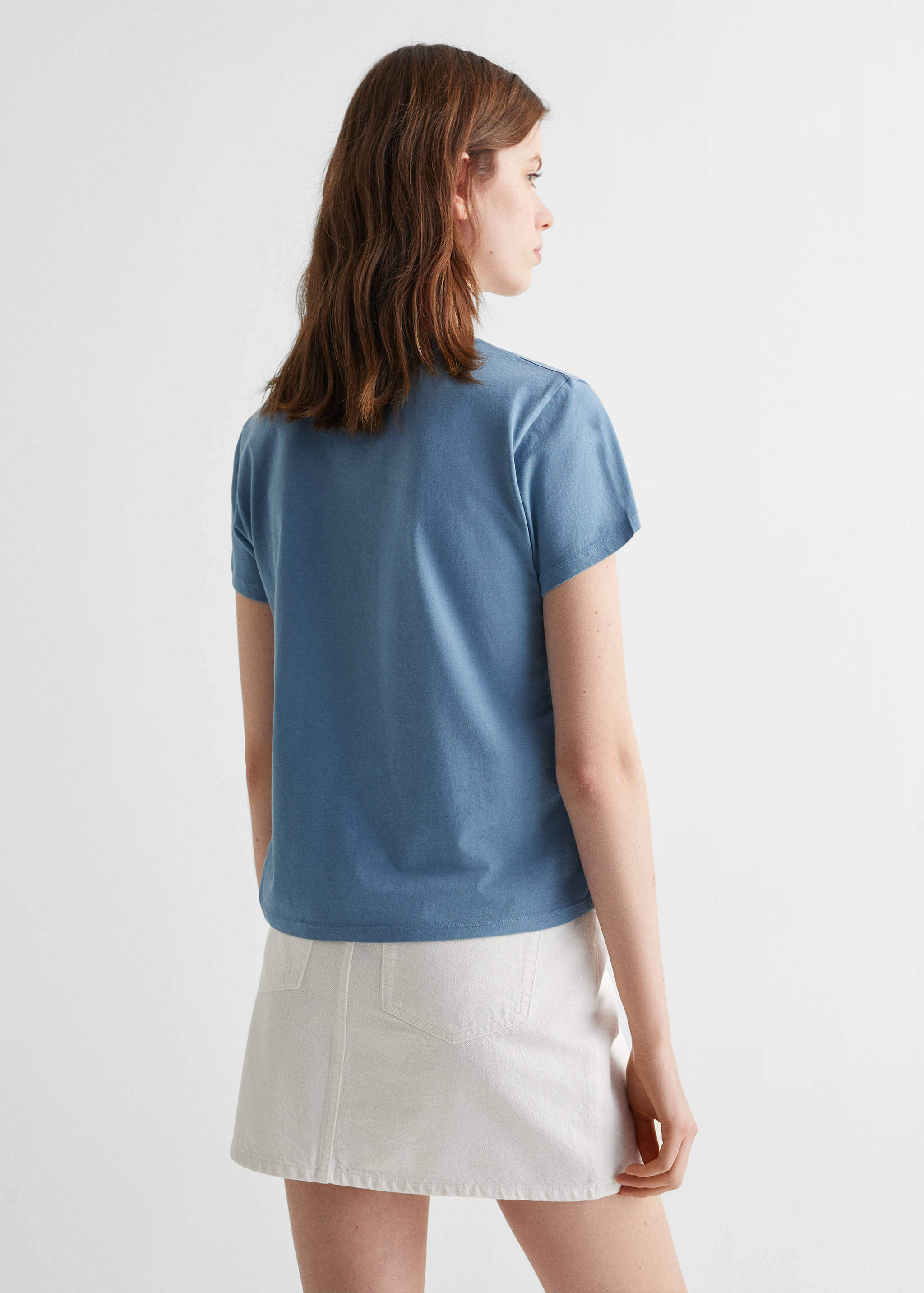 Samarreta missatge brodat - Revers de l'article