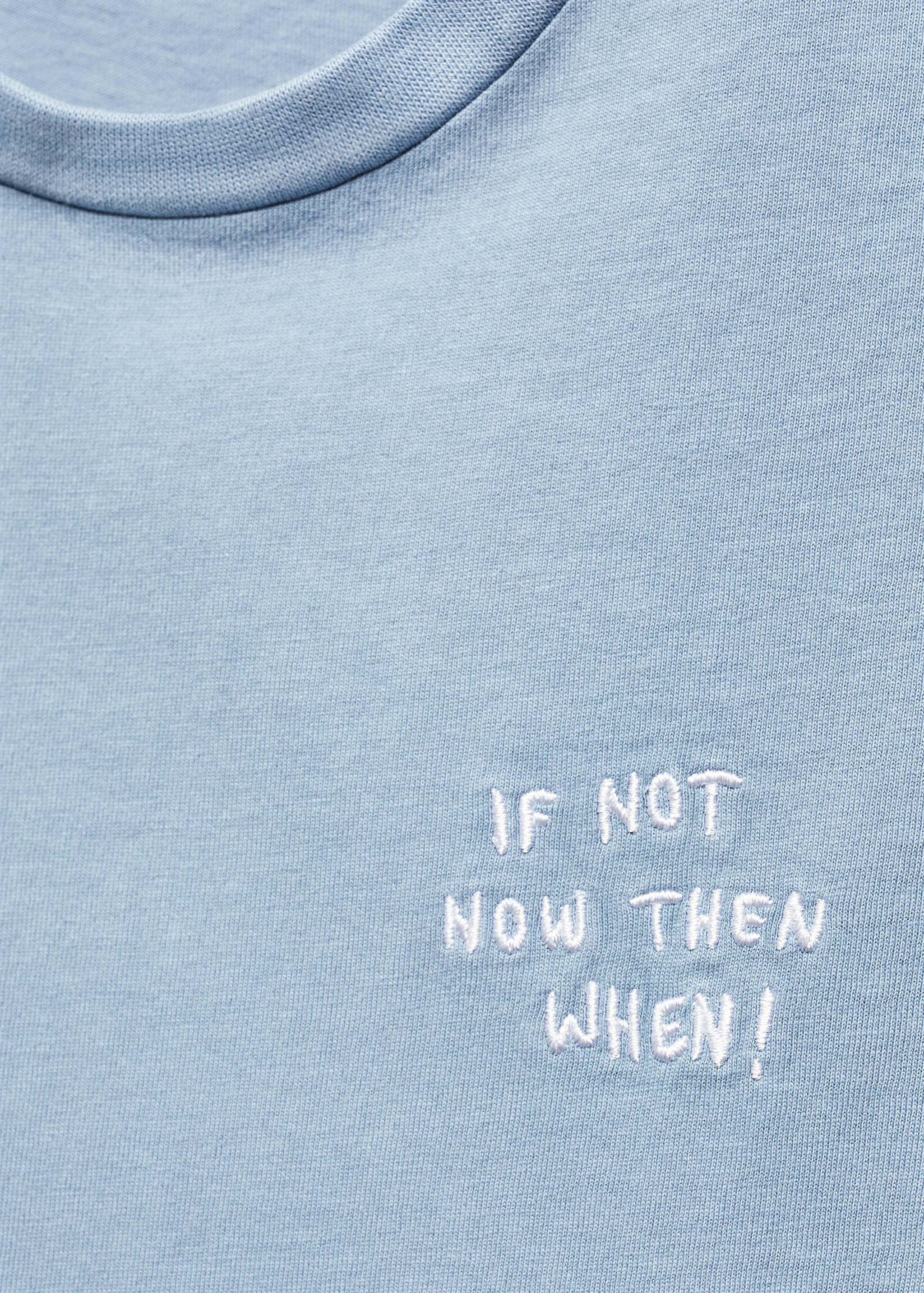 Samarreta missatge brodat - Detall de l'article 8