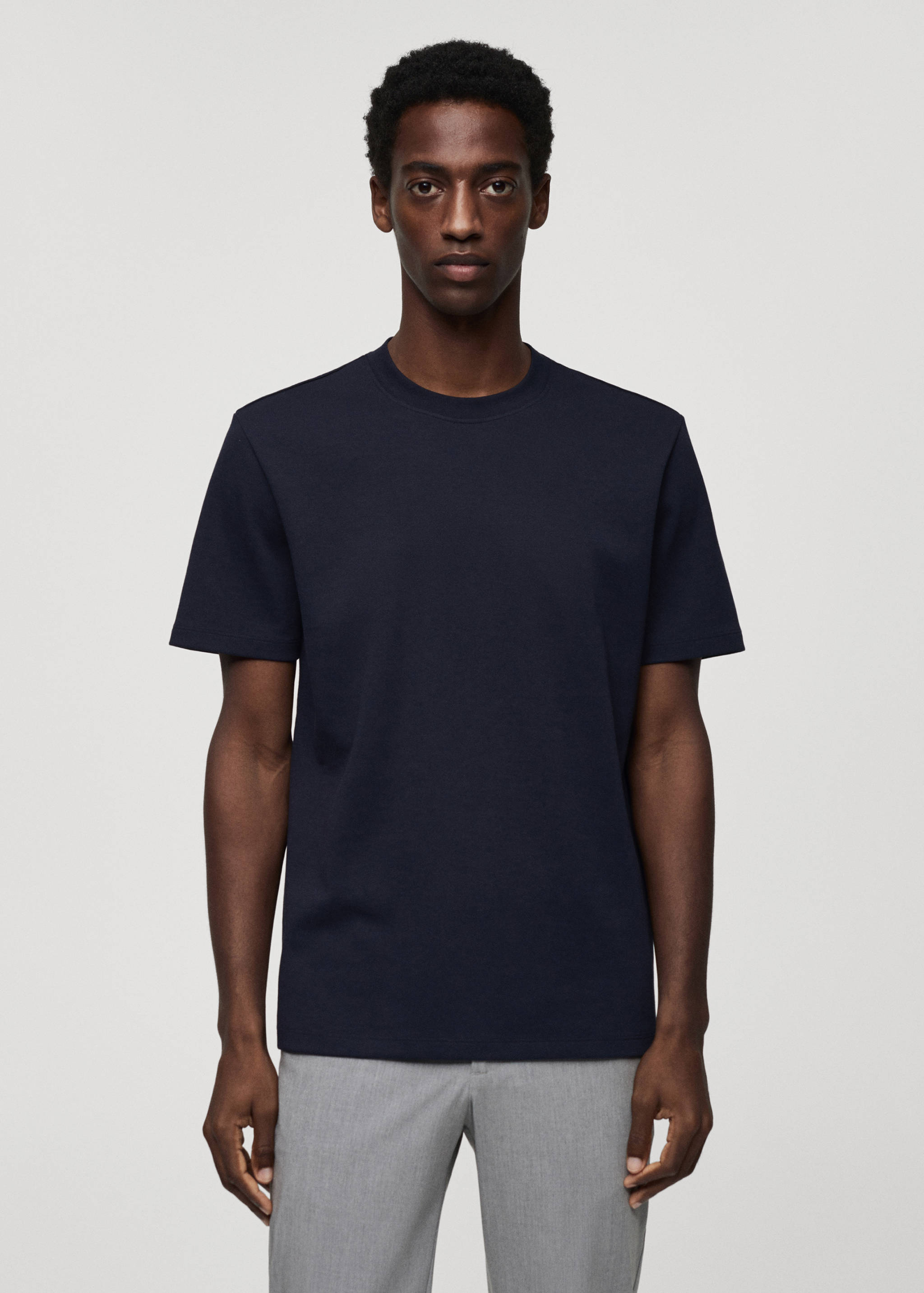 Breathable cotton t-shirt - Medium plane