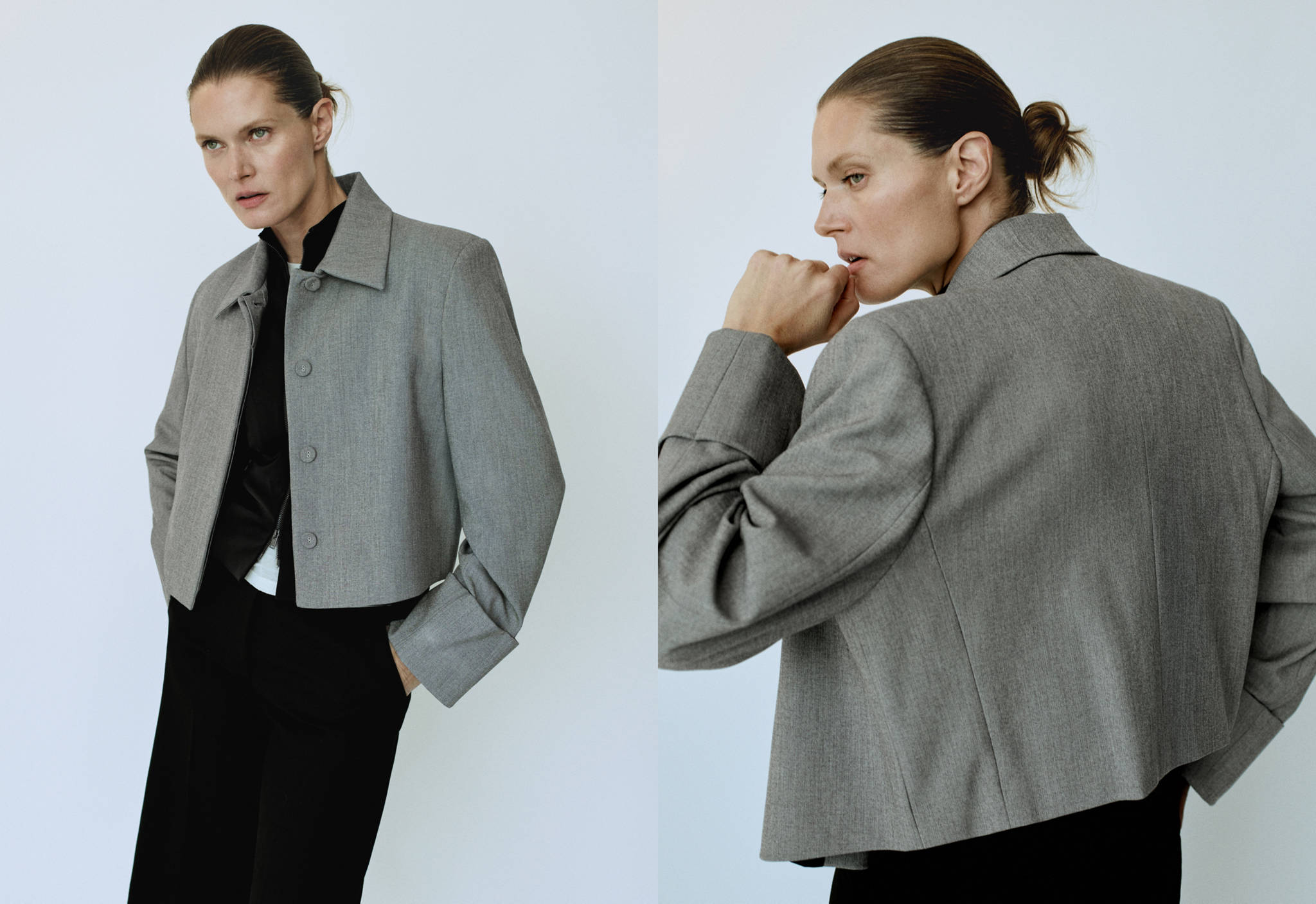 Cropped suit jacket - Panoramic plane