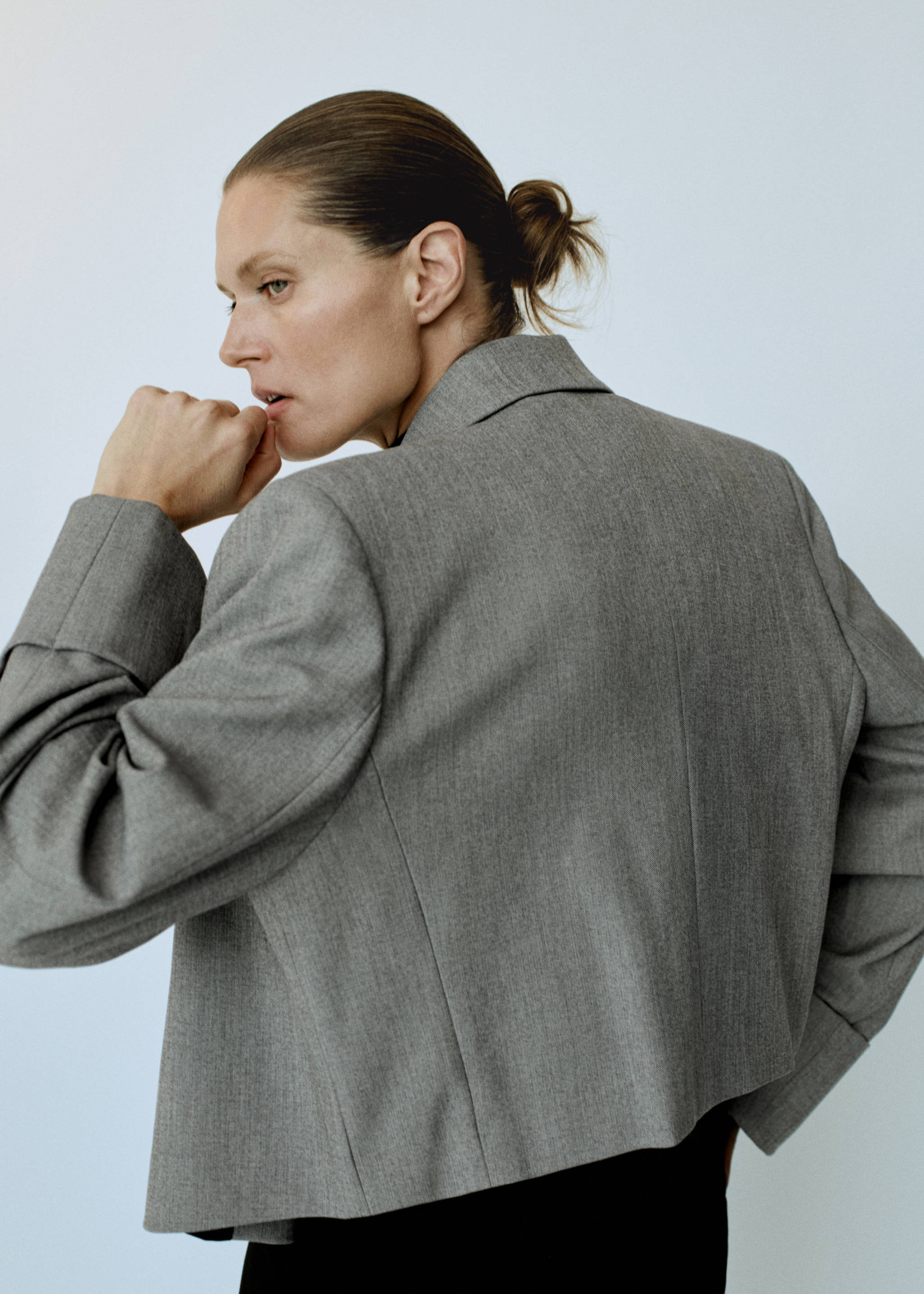 Chaqueta crop traje - Detalle del artículo 9