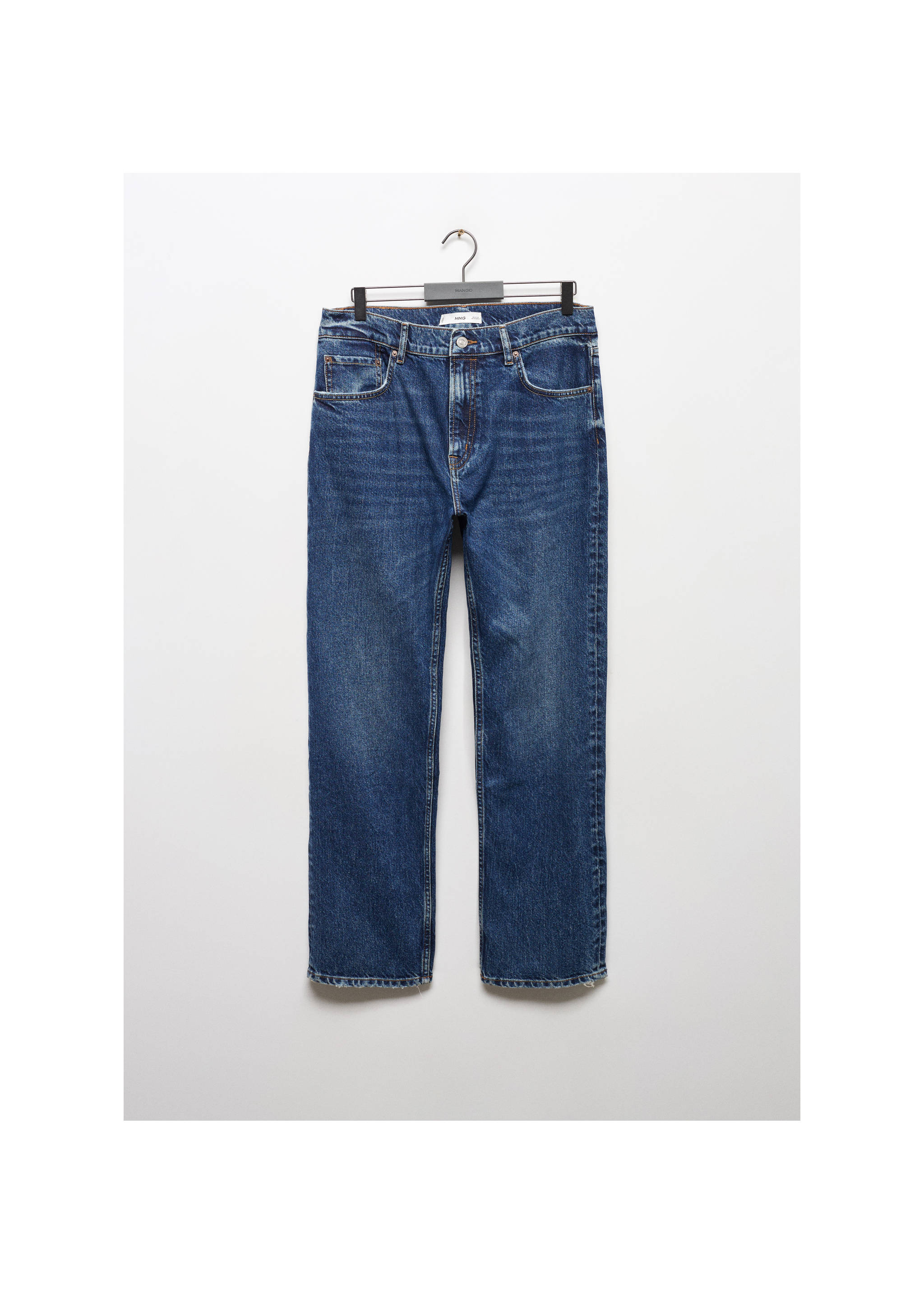 Jeans regular fit lavado oscuro - Artículo sin modelo, Azul oscuro. Ref: 67054466-00.