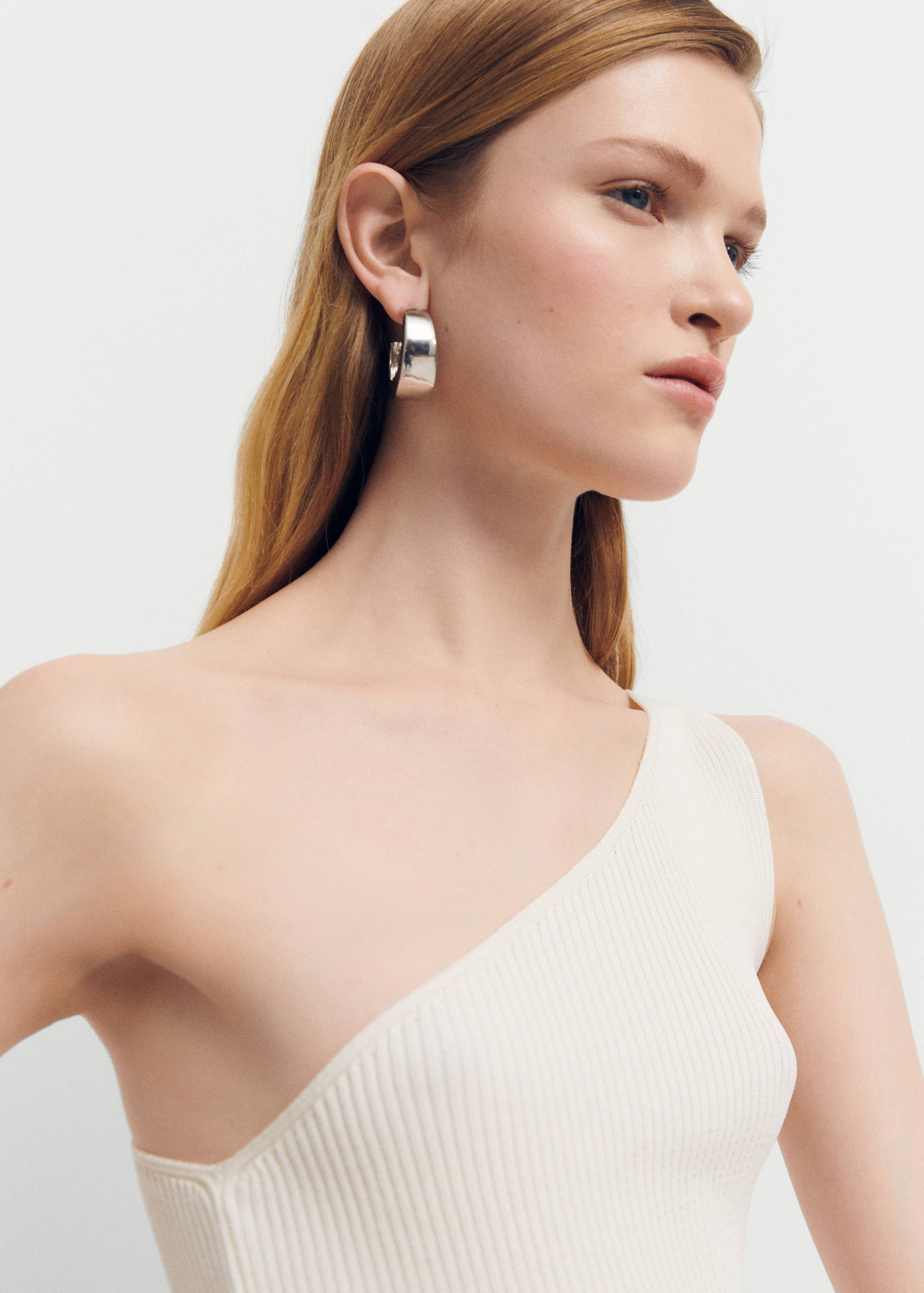 Short puffed hem dress - Details of the article 1