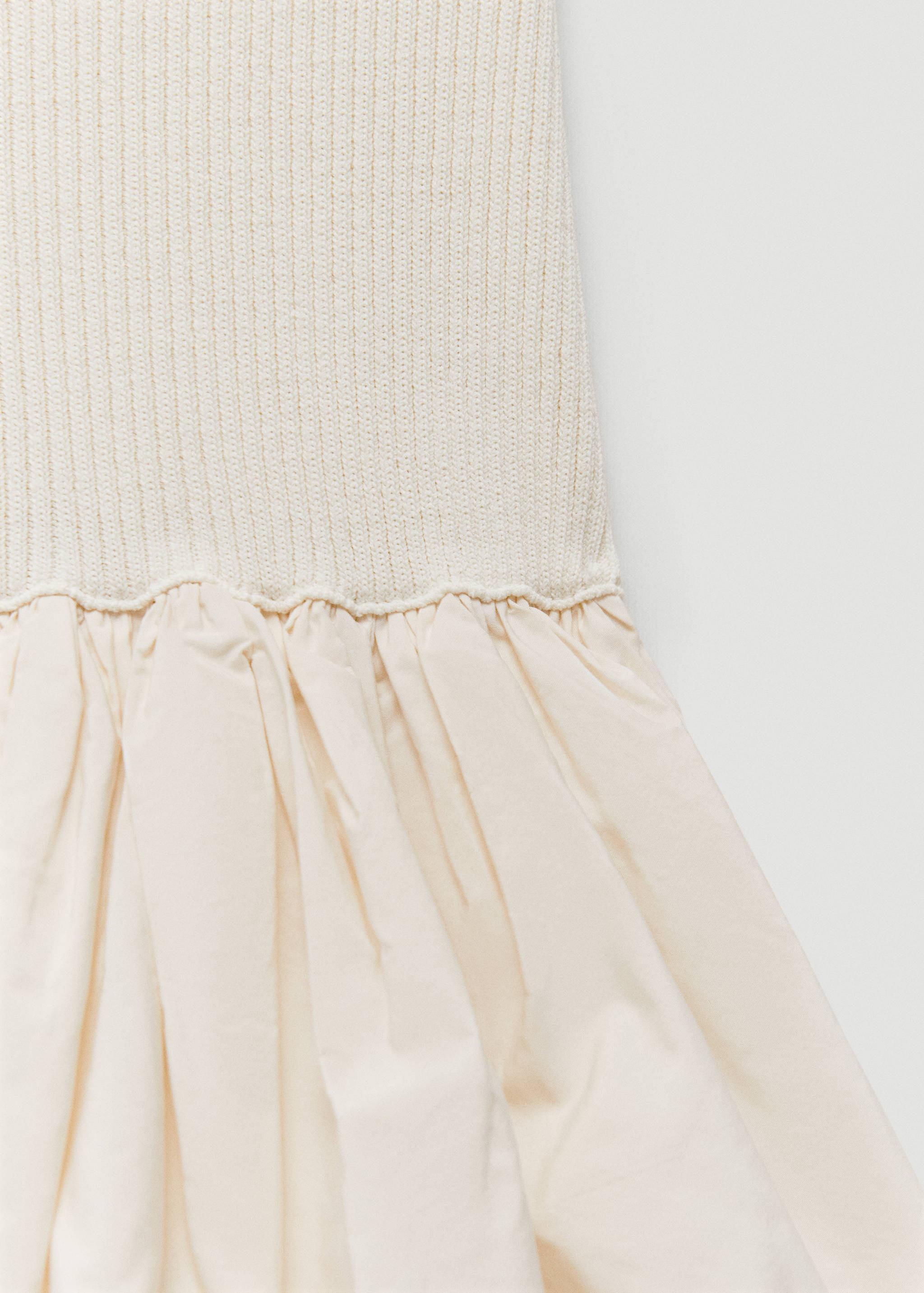 Short puffed hem dress - Details of the article 8