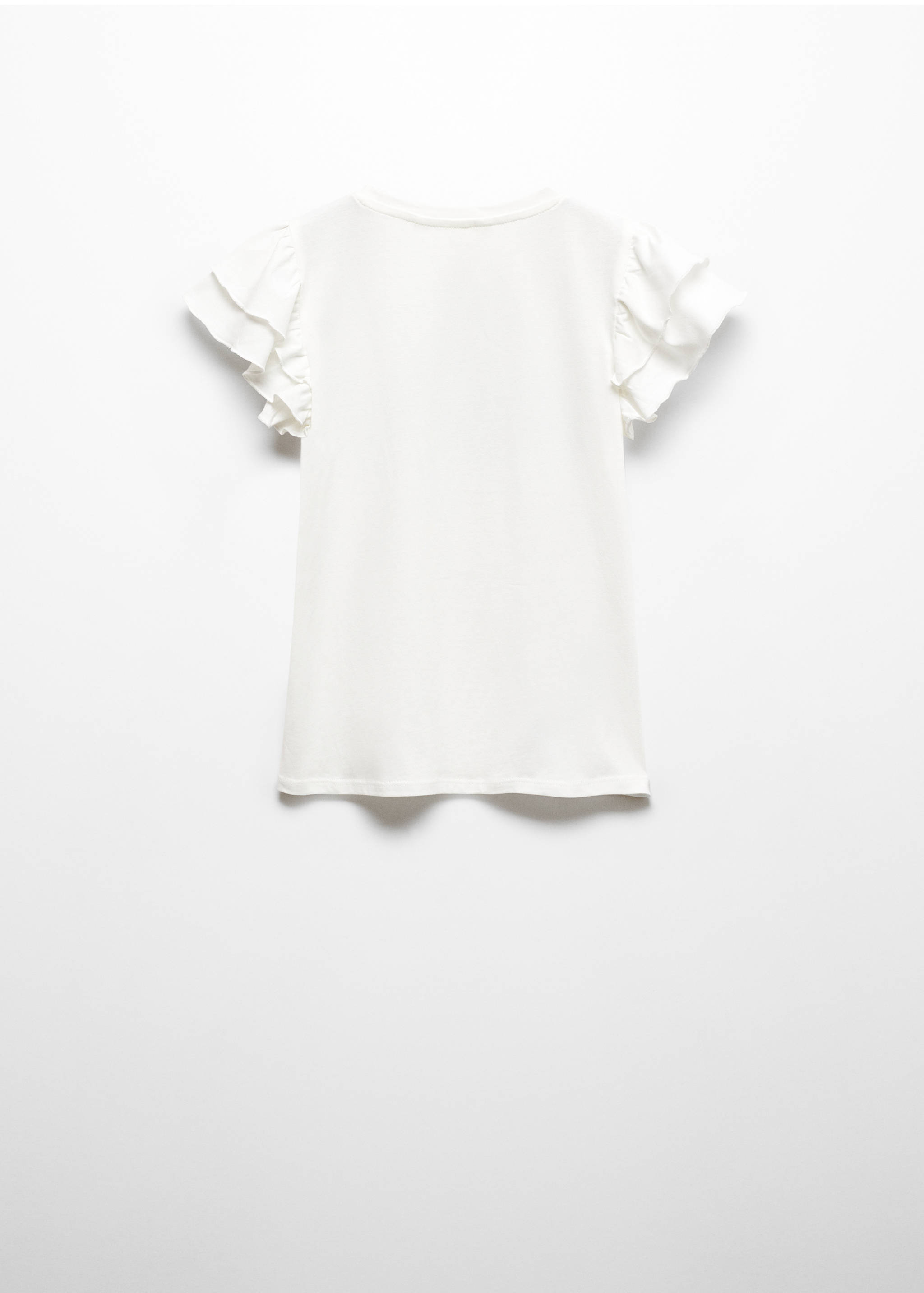 T-shirt message relief - Verso de l’article
