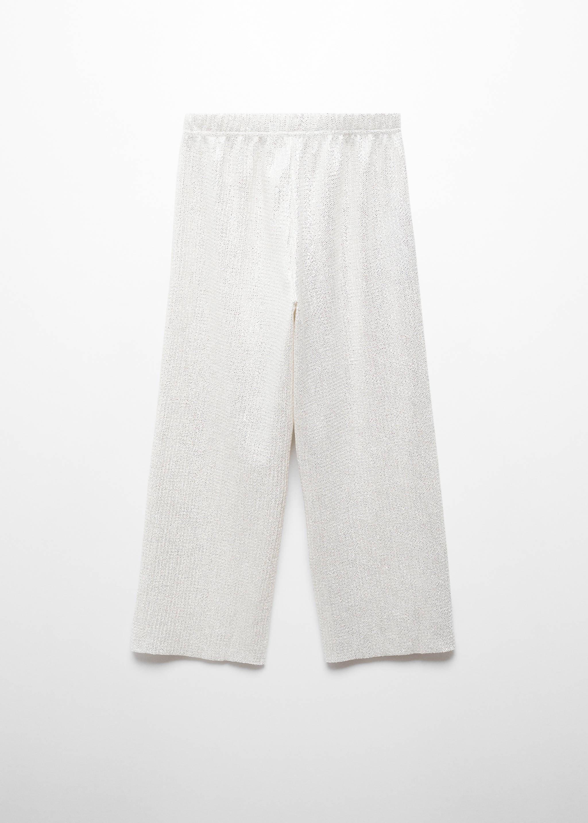 Pantalon droit métallisé - Verso de l’article