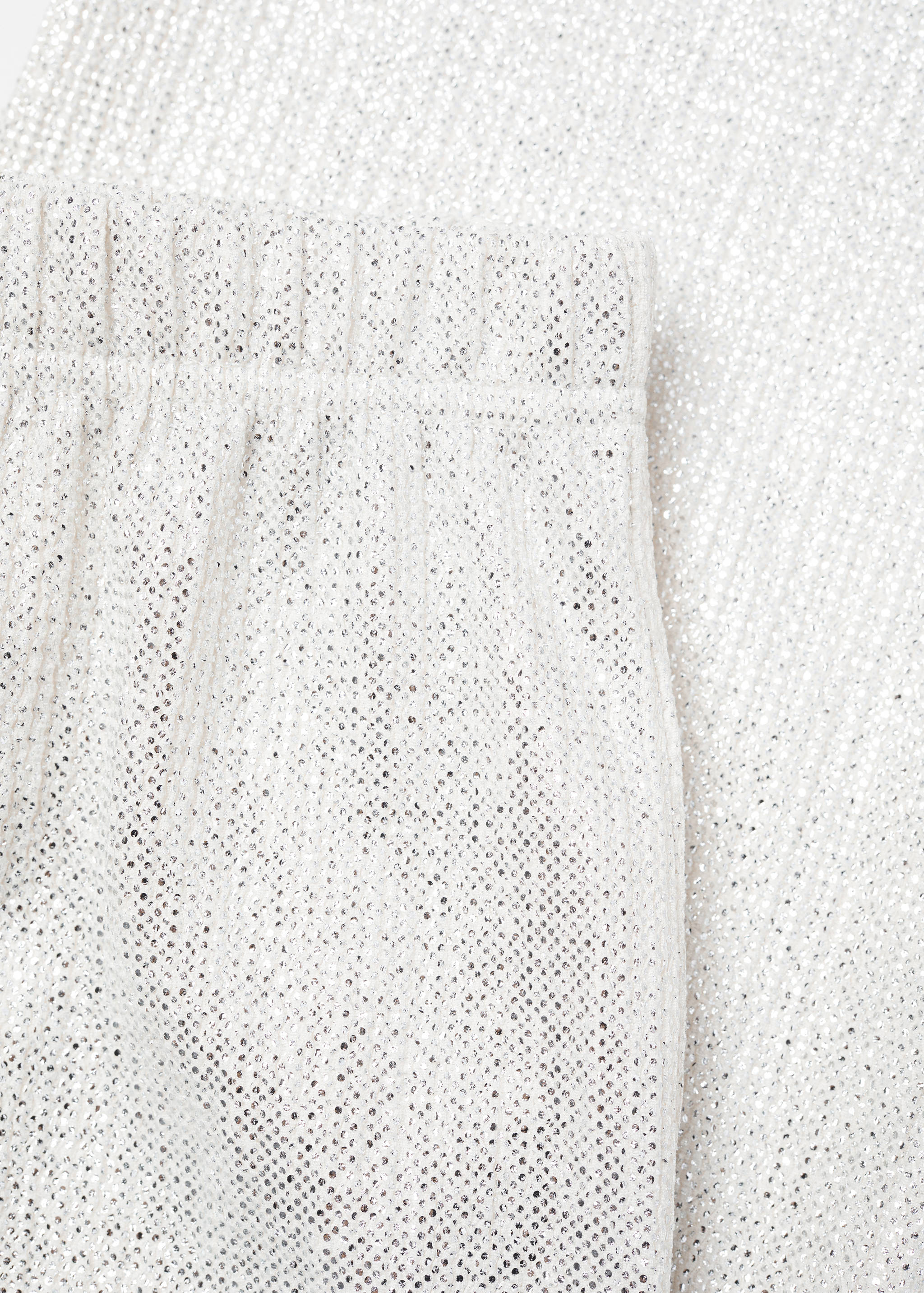 Pantalon droit métallisé - Détail de l'article 8