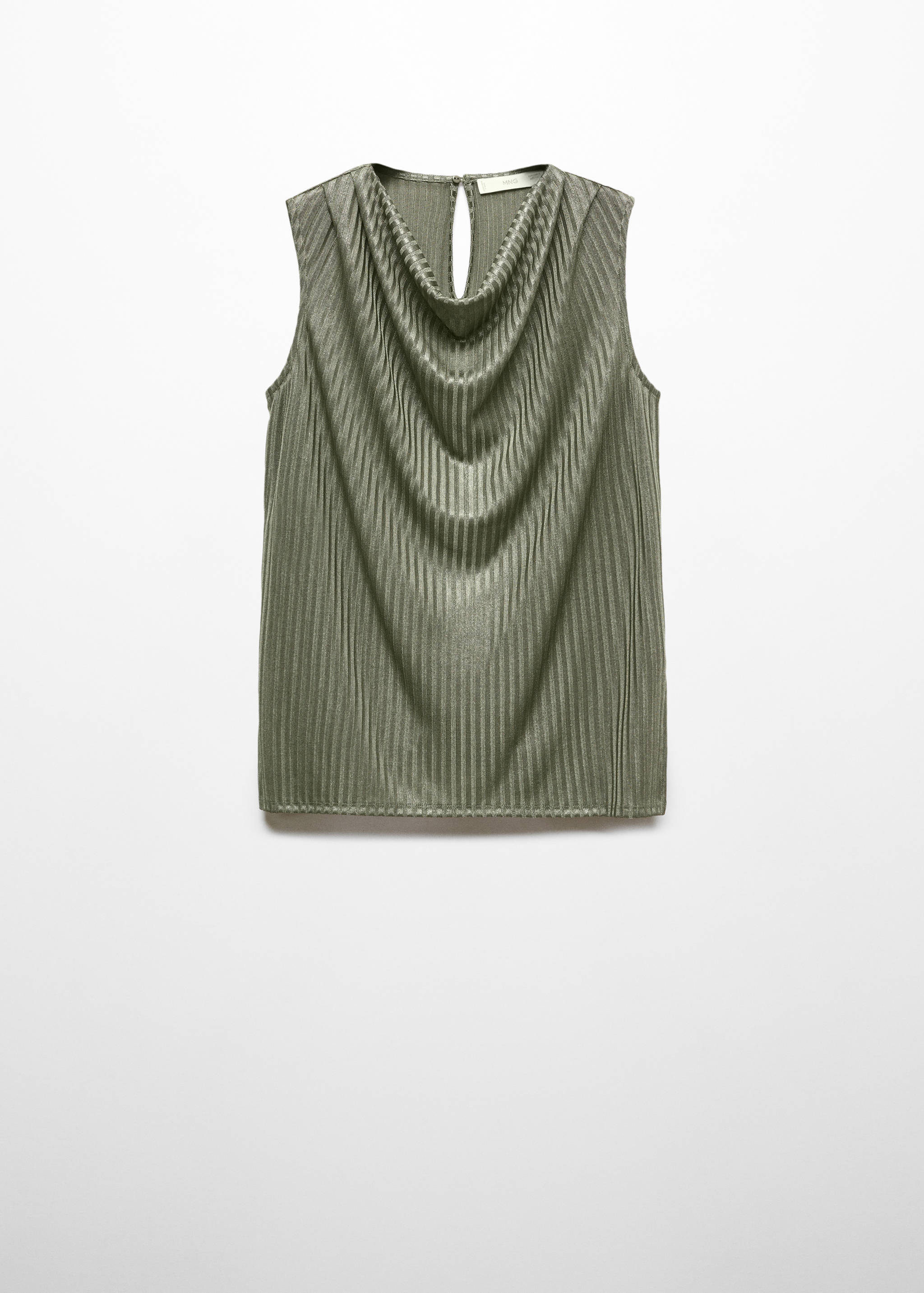 Draped neckline top - Article without model