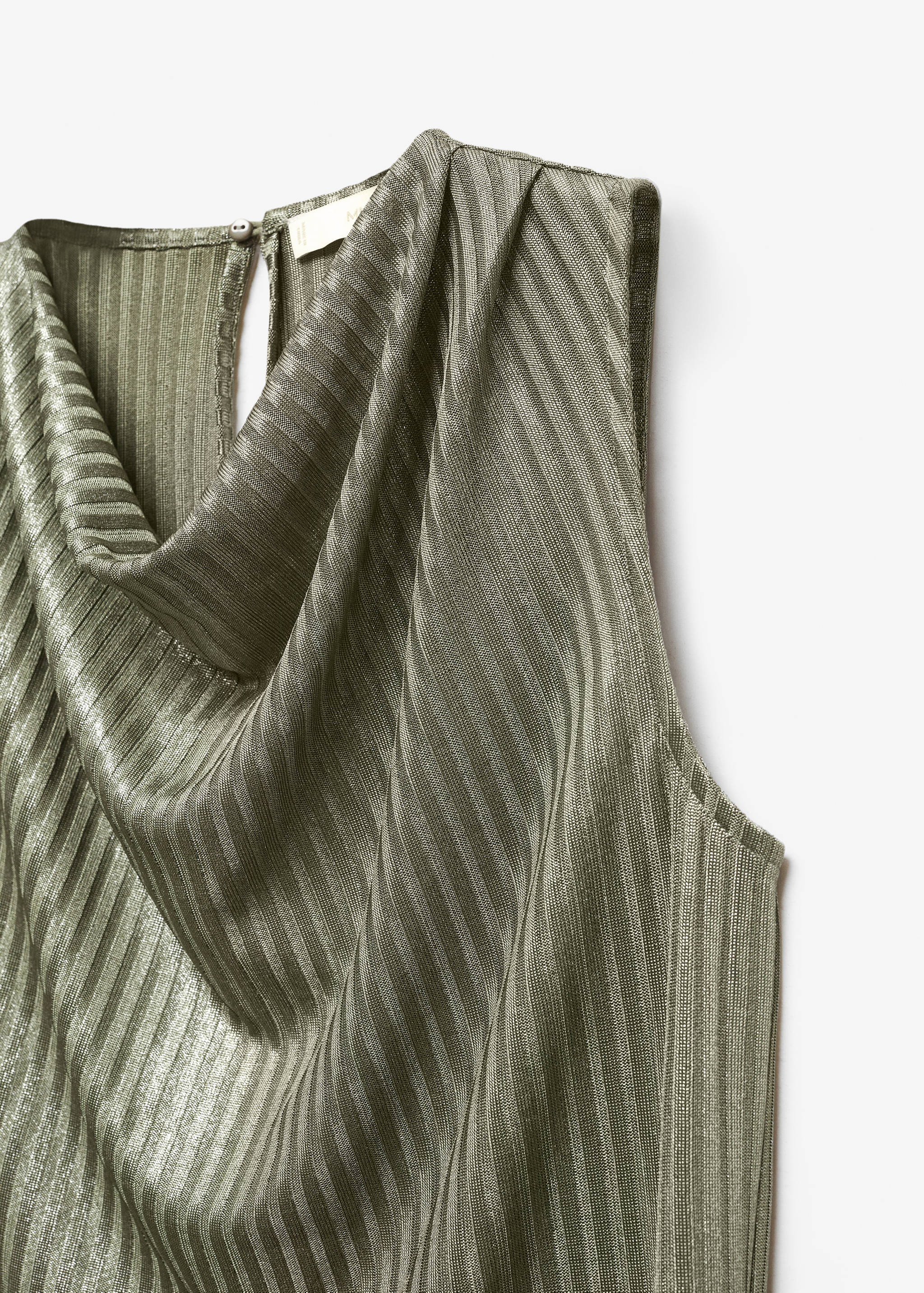 Draped neckline top - Details of the article 8