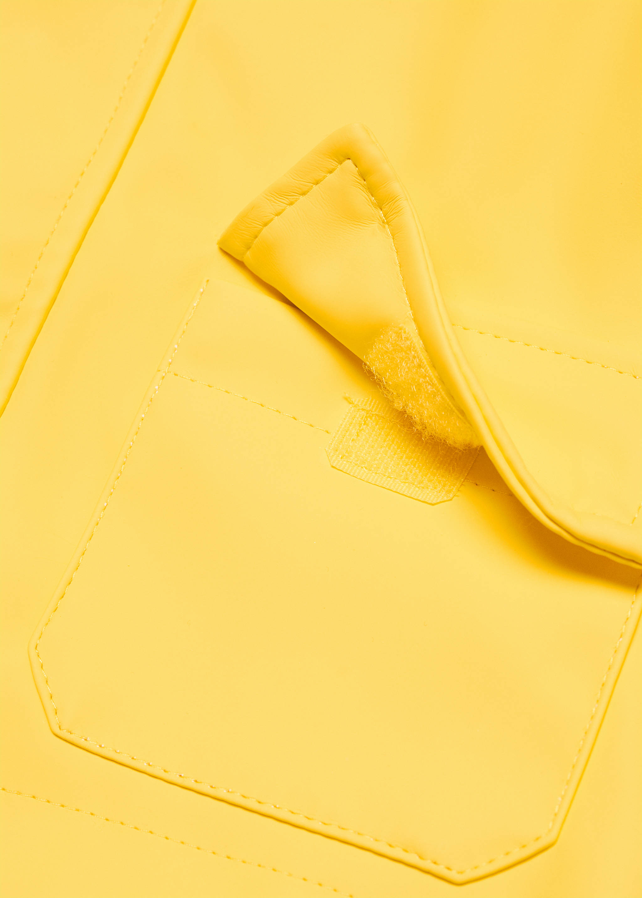 Hooded water-repellent barn jacket - Details of the article 0