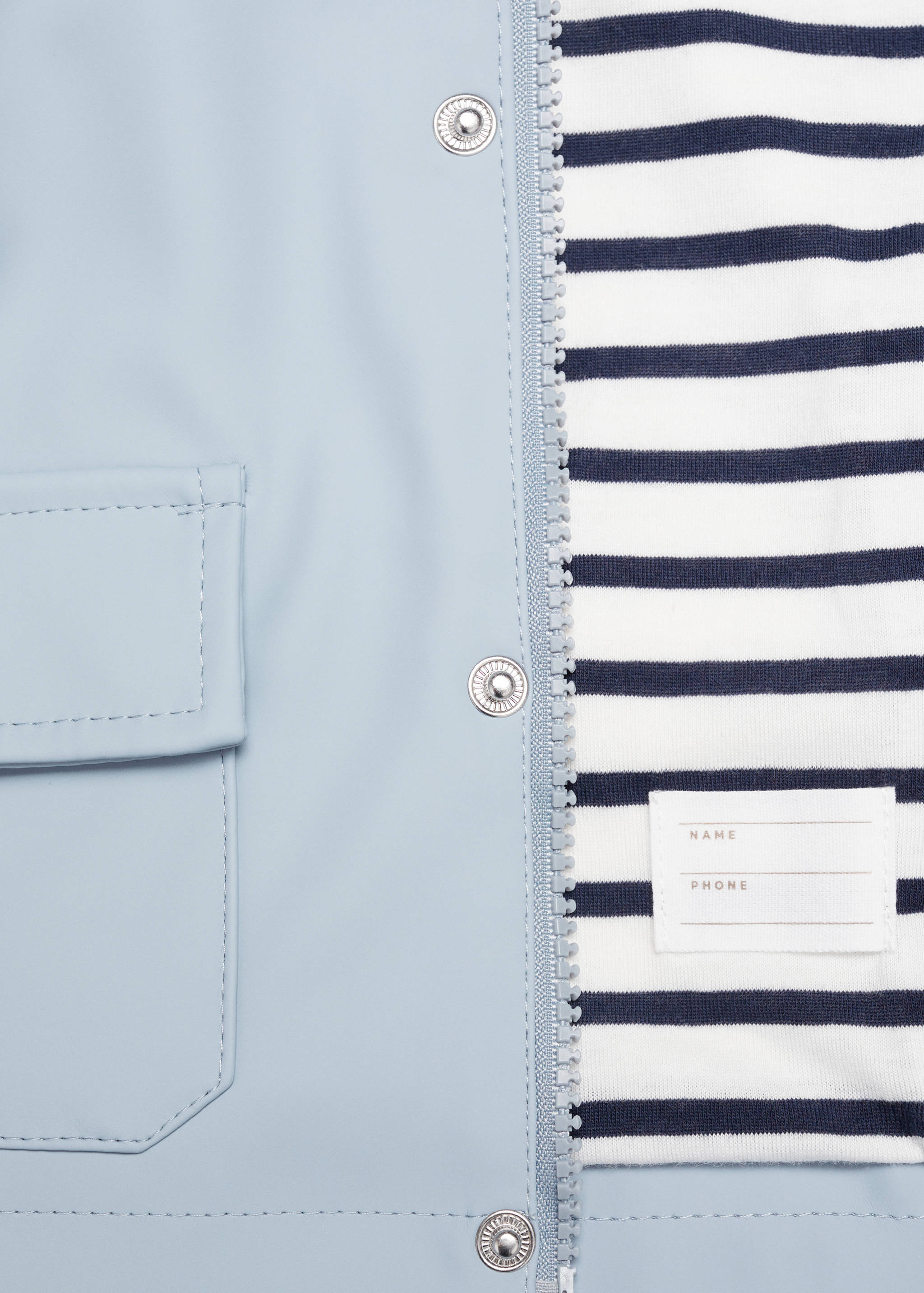 Hooded water-repellent barn jacket - Details of the article 8