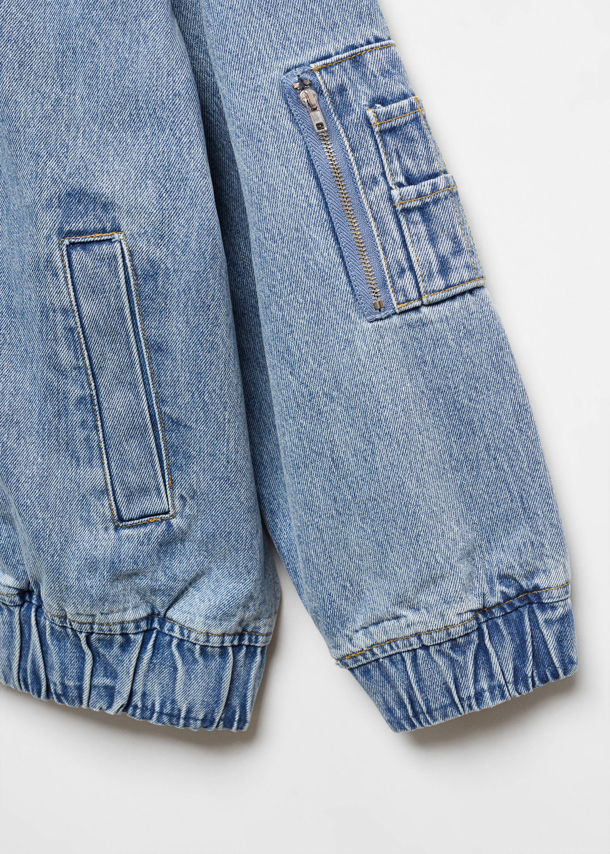 Veste bomber en jean - Détail de l'article 8