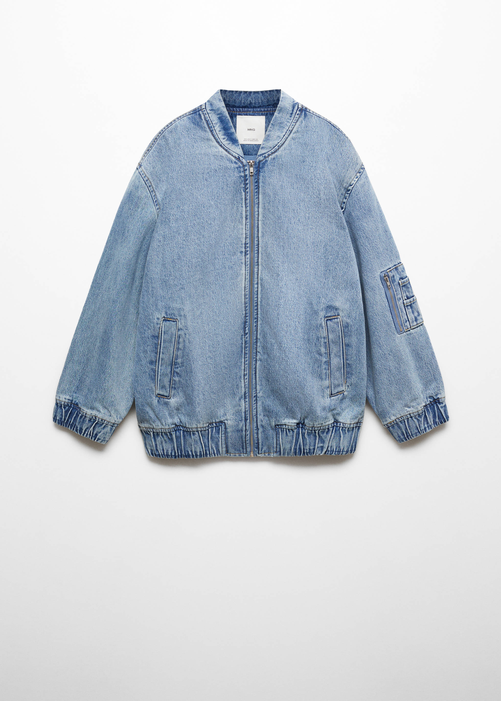 Chaqueta bomber vaquera - Artículo sin modelo