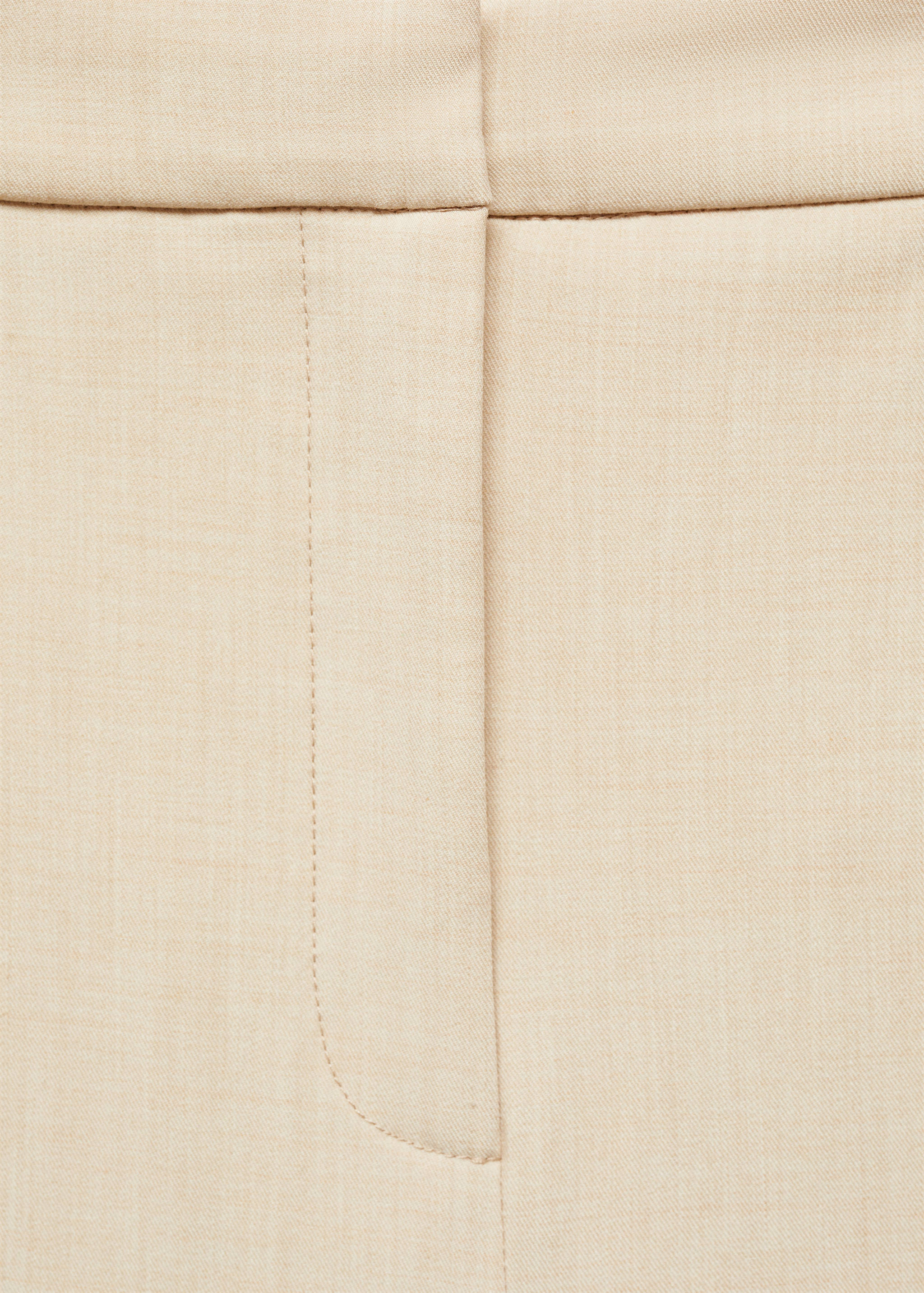 Low-waist wide leg trousers - Details of the article 8