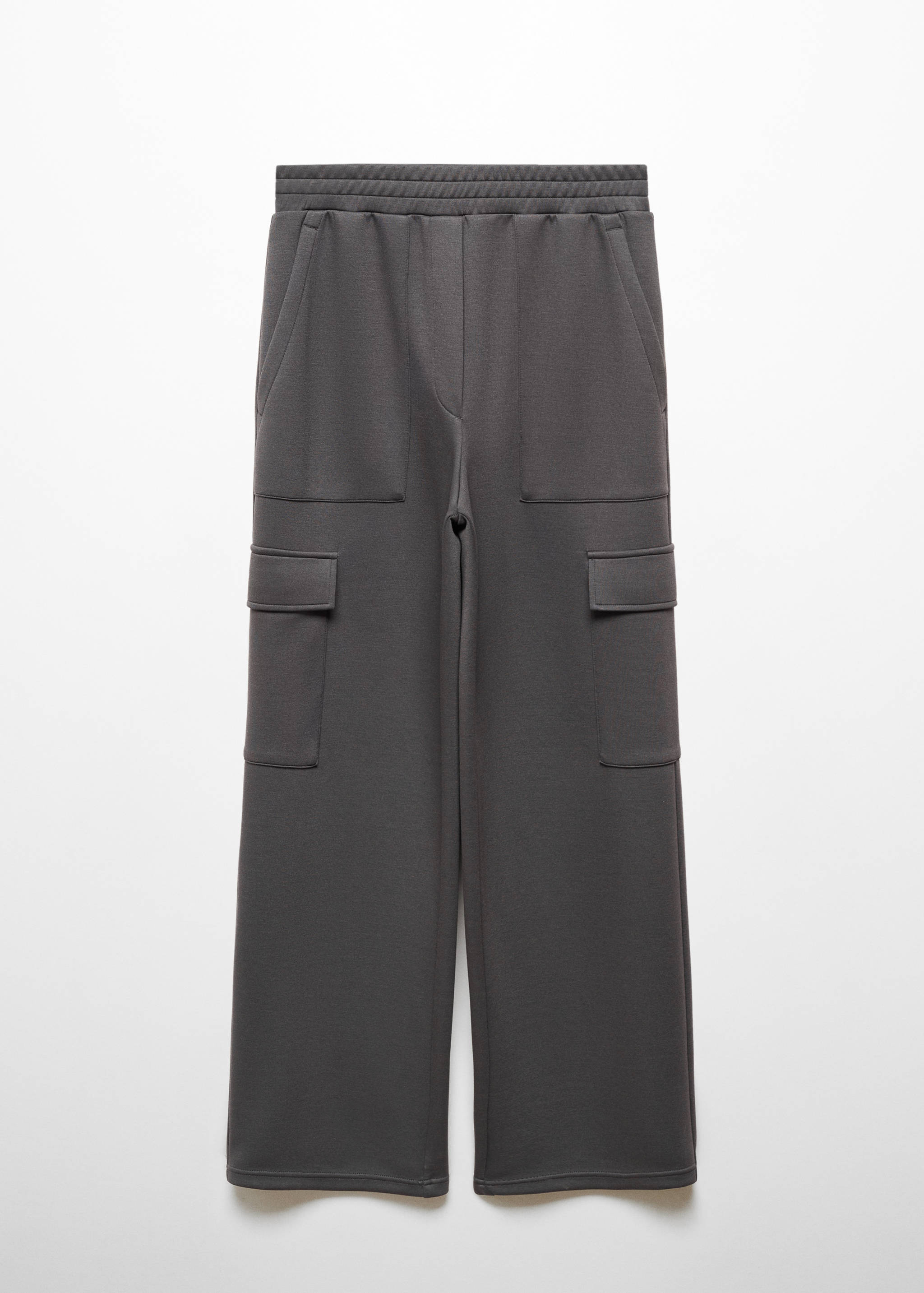 Elastic waist cargo trousers - Article without model