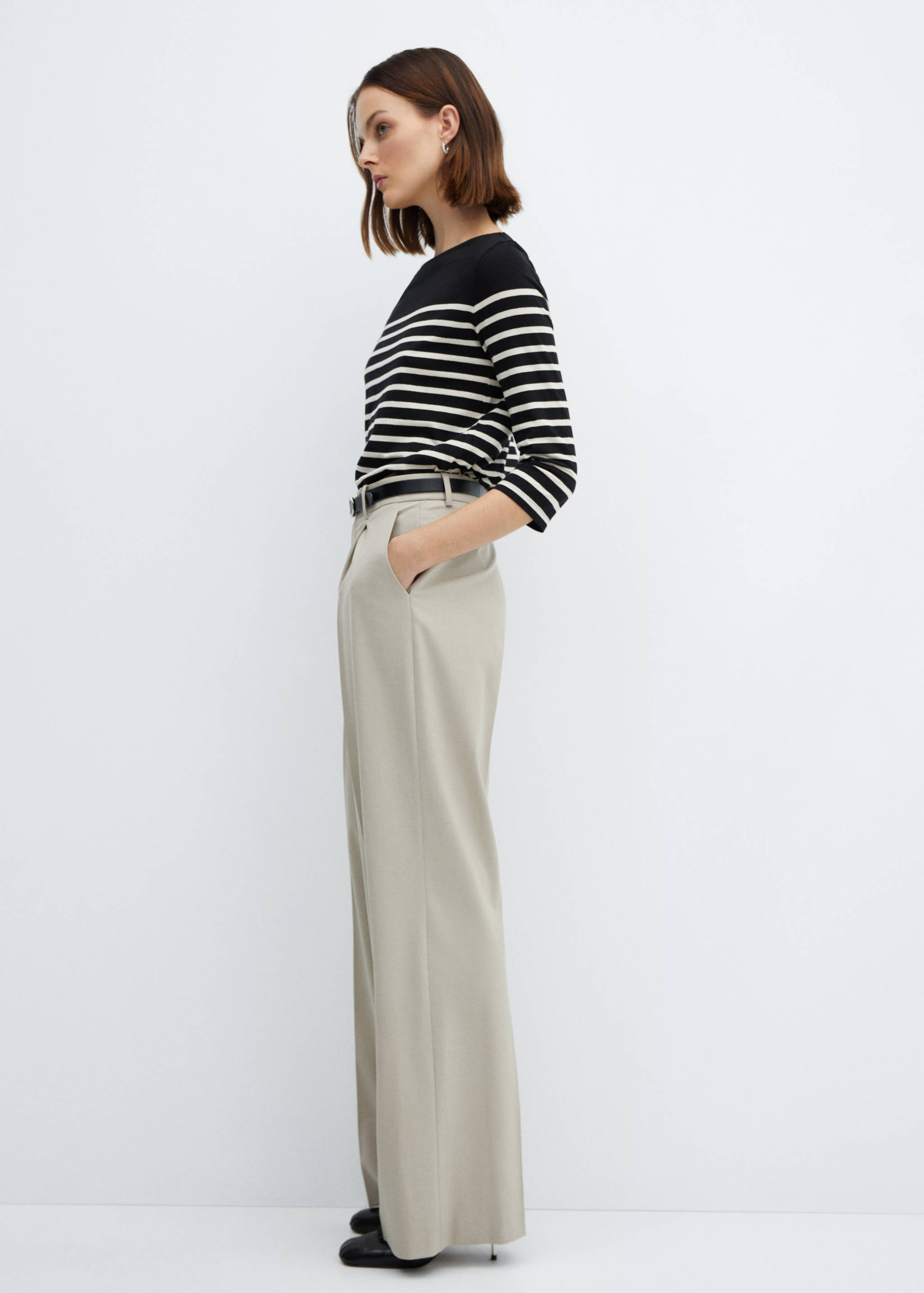 Camiseta rayas cuello barco - Detalle del artículo 2