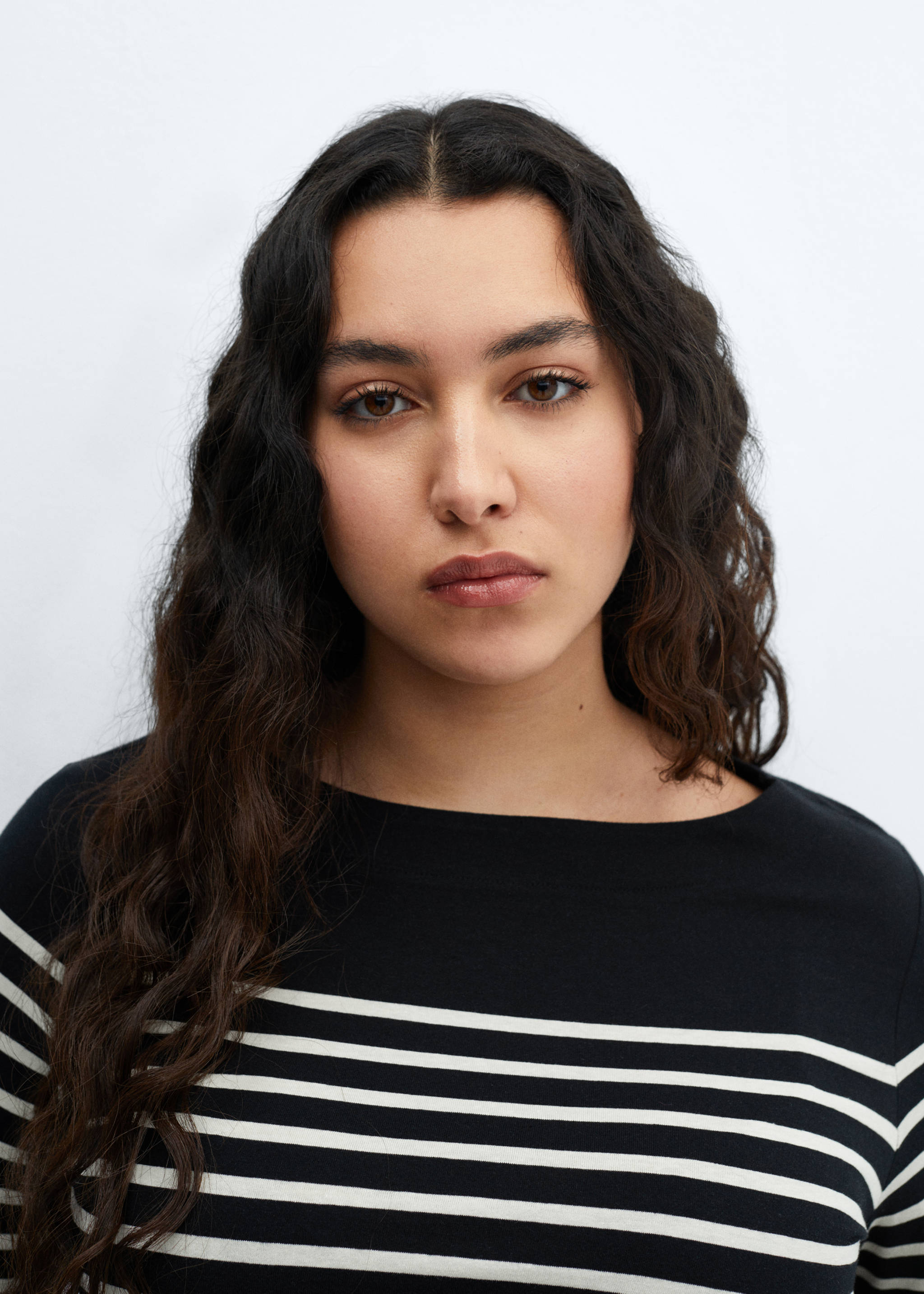 Camiseta rayas cuello barco - Detalle del artículo 4