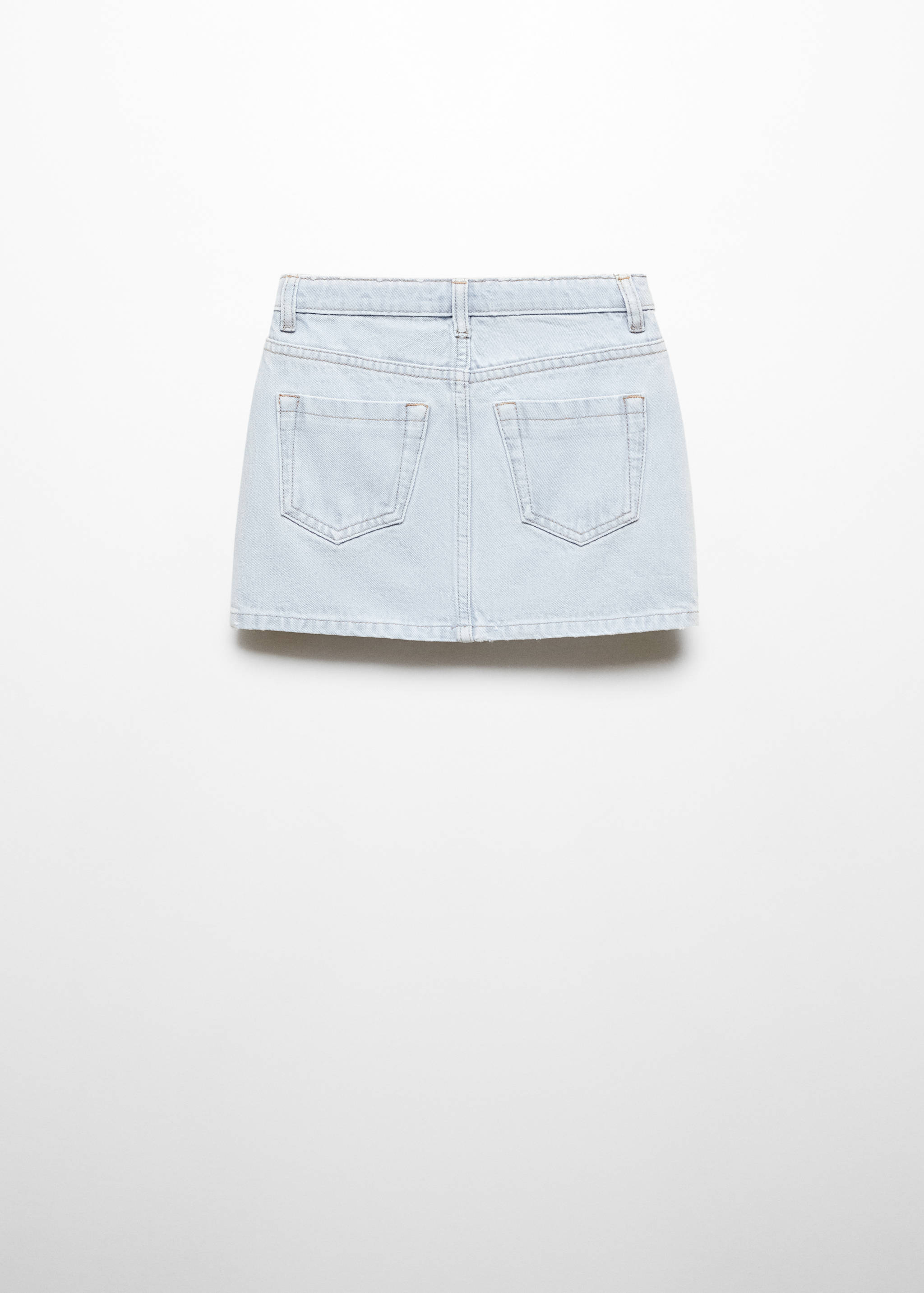 Falda vaquera botones - Reverso del artículo