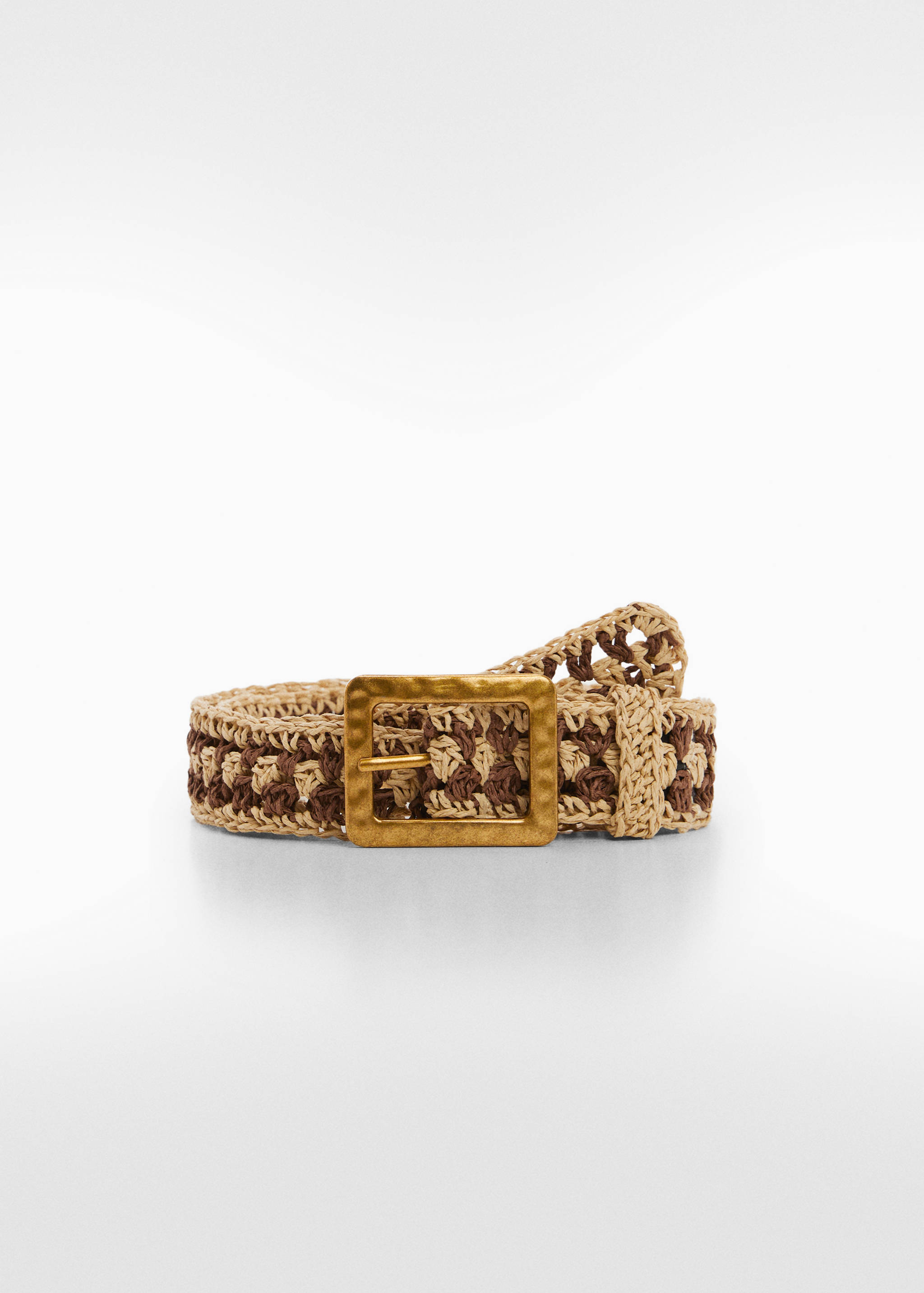 Crochet belt with buckle - Article without model