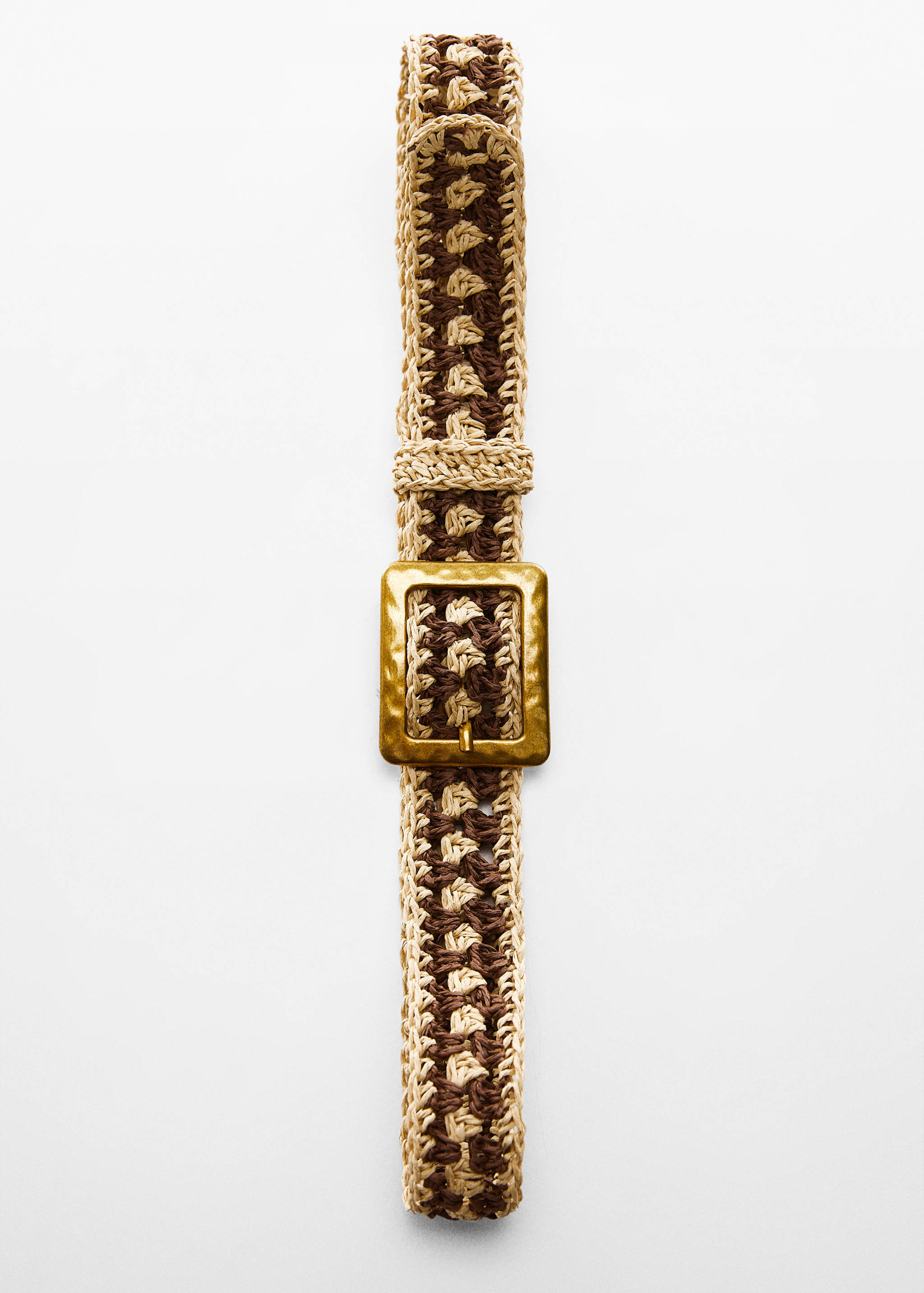 Crochet belt with buckle - Details of the article 5