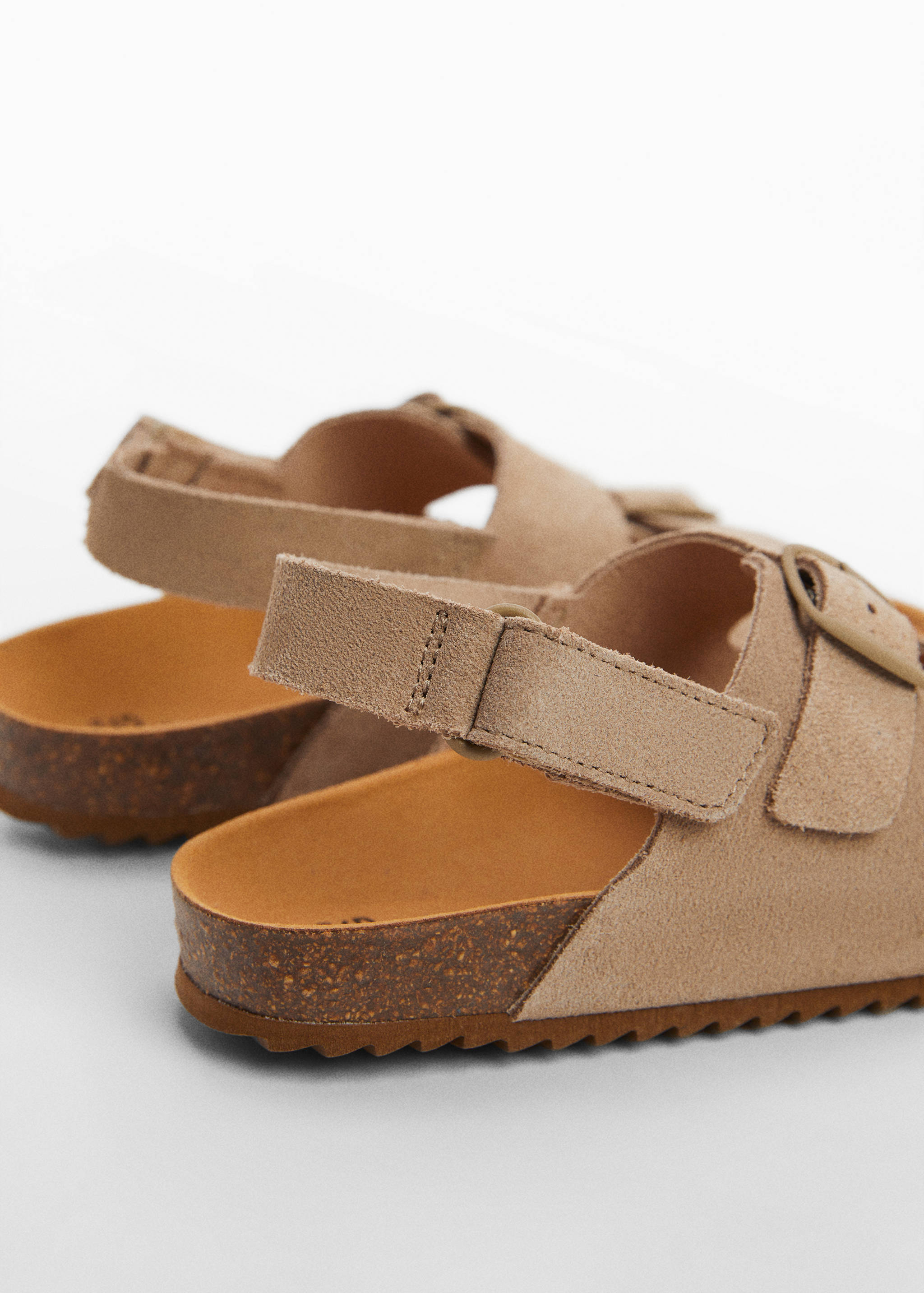 Buckle leather sandals - Details of the article 1