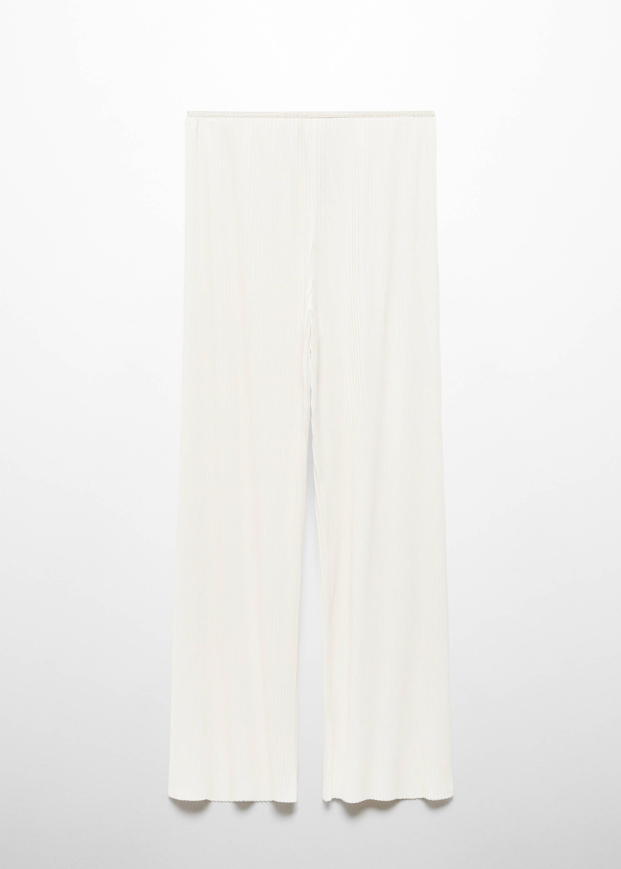 Pleated wide leg trousers - Article without model