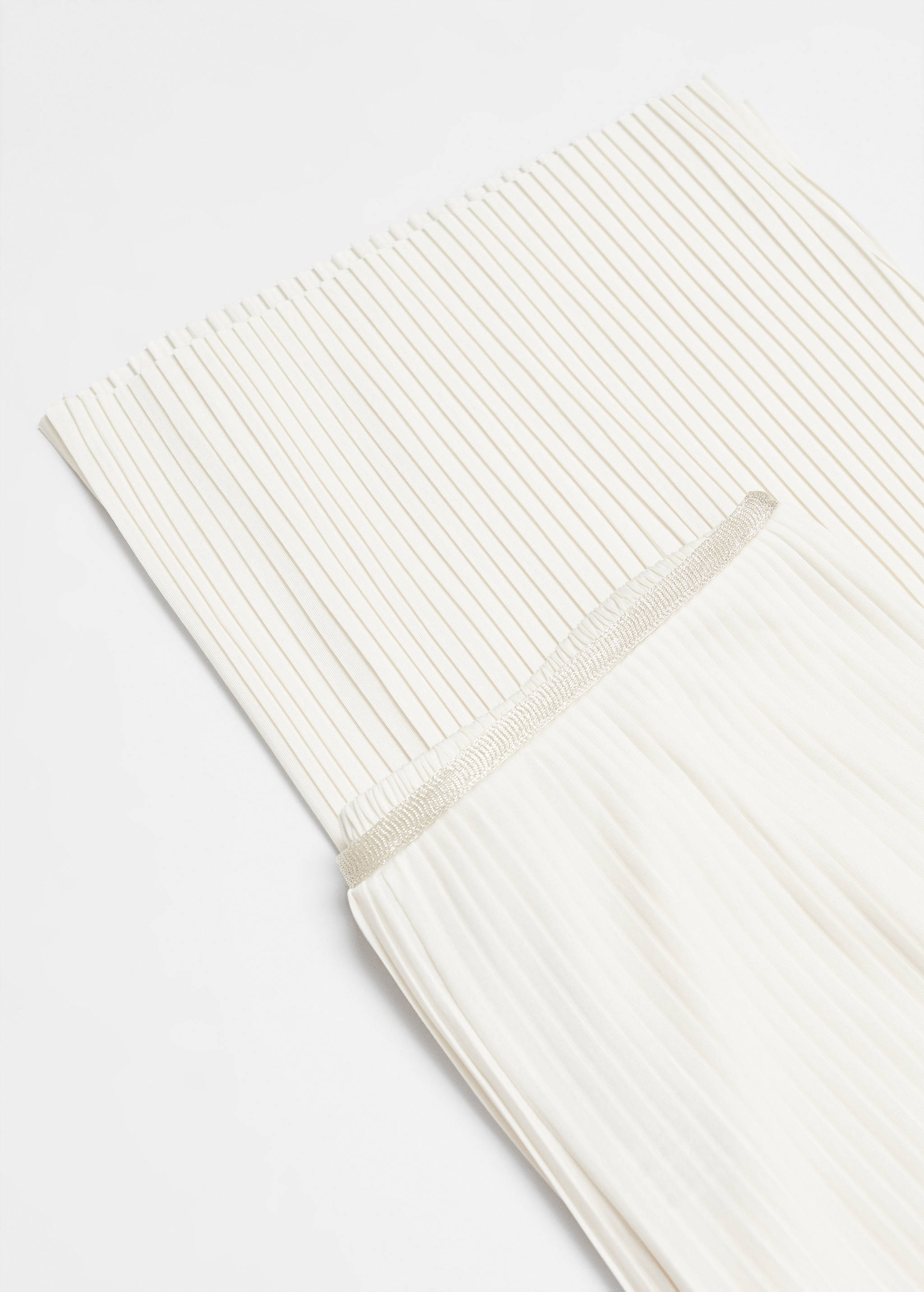 Pleated wide leg trousers - Details of the article 8