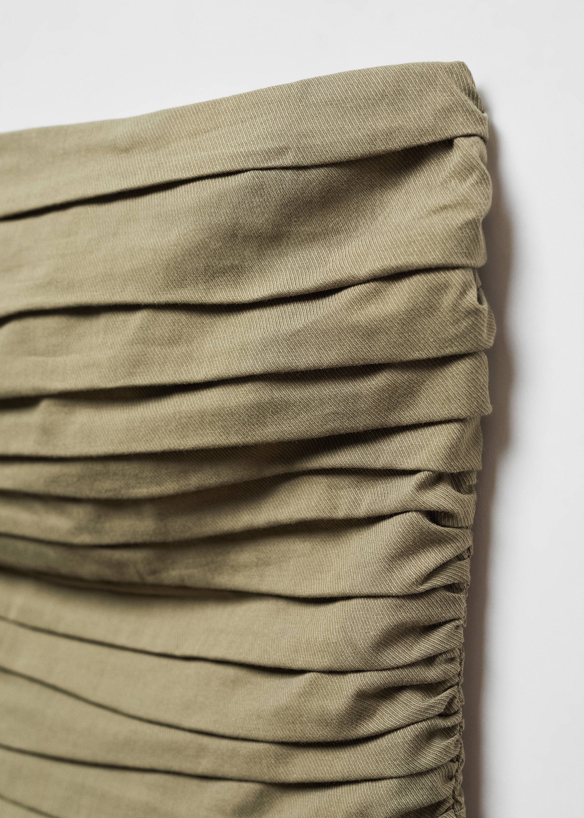 Draped crop top - Details of the article 8