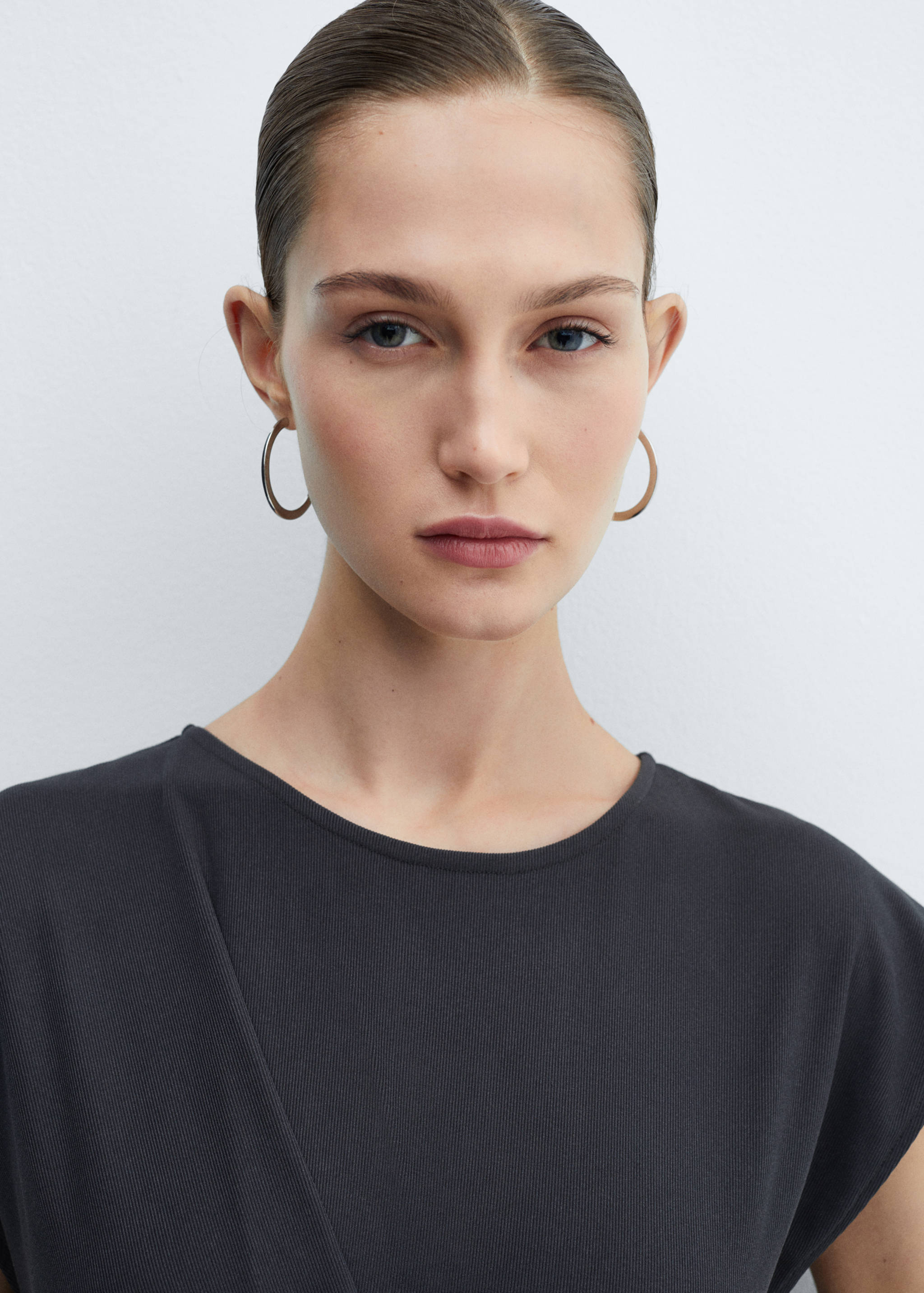 Bow long jumpsuit - Details of the article 1