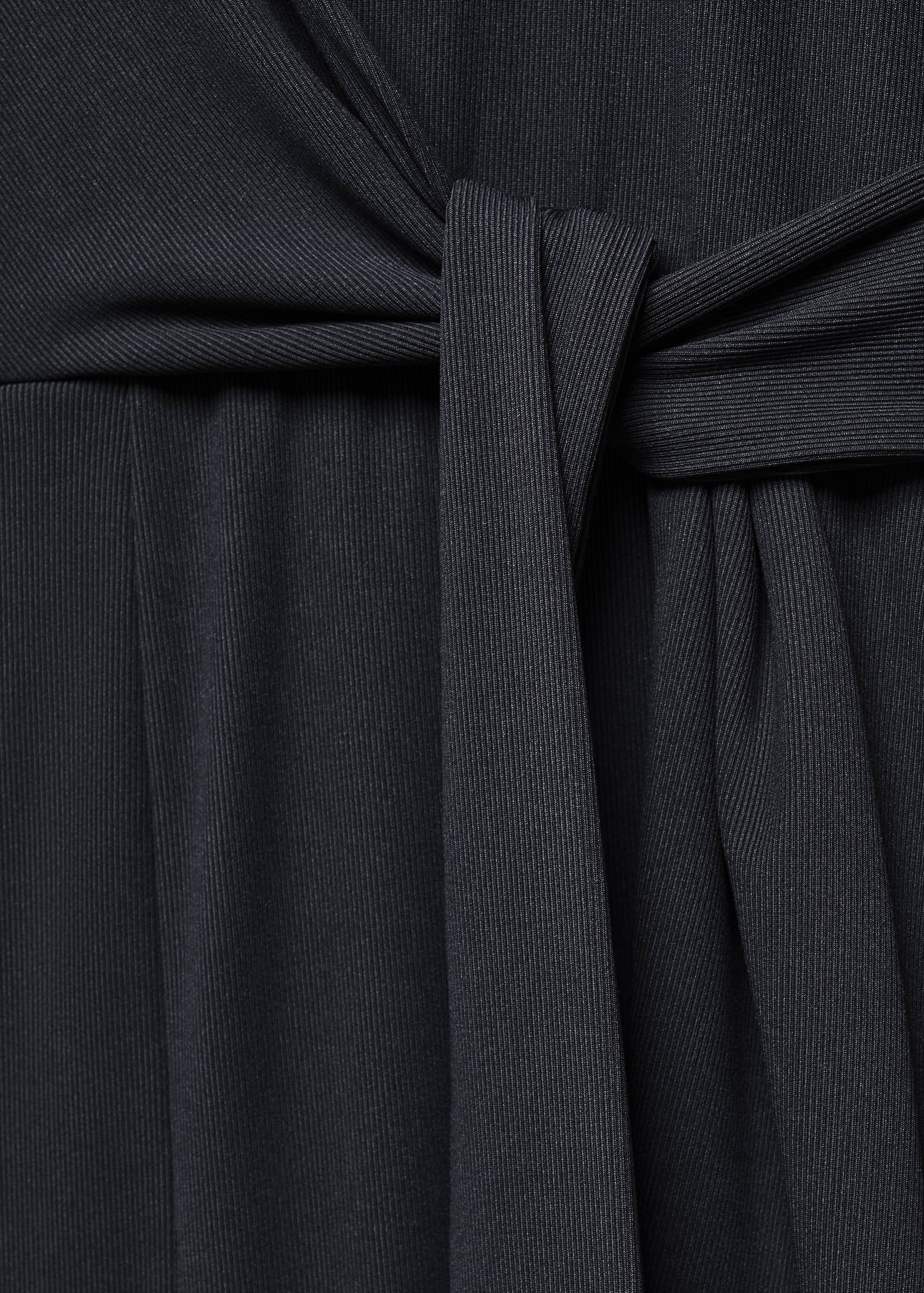 Bow long jumpsuit - Details of the article 8
