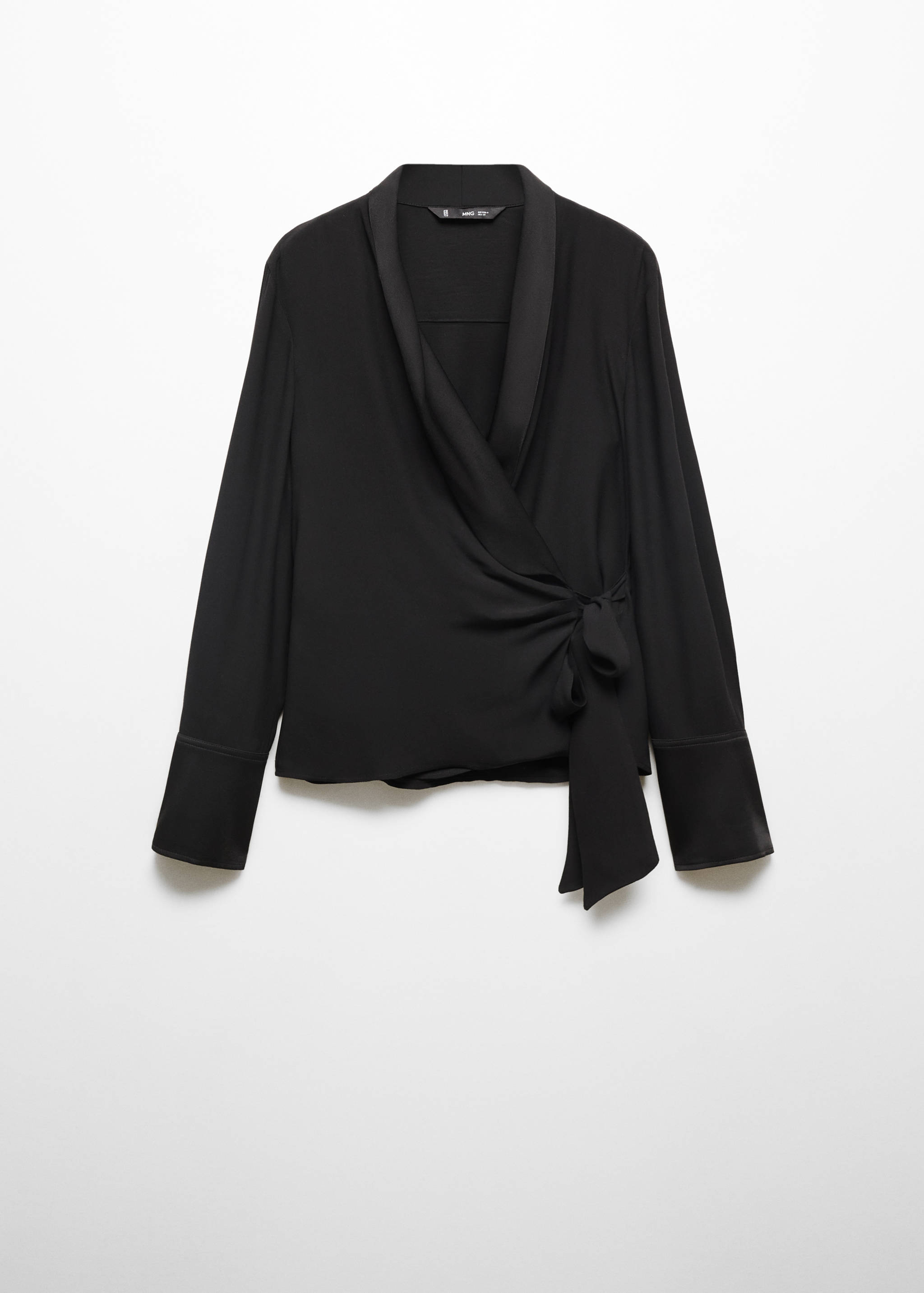 Blusa cruzada lazo - Artículo sin modelo