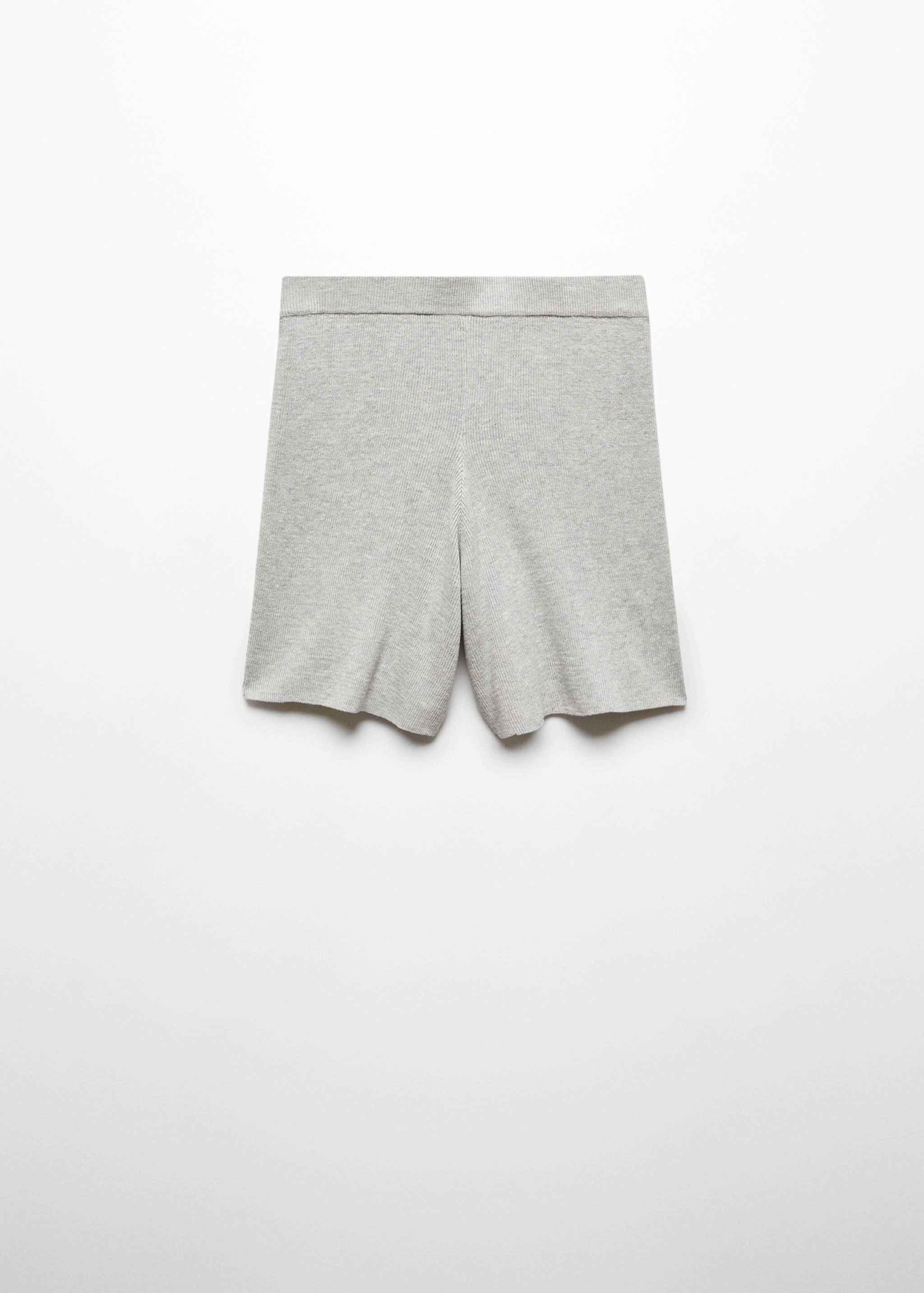 Пижамные шорты из трикотажа хлопок и лен - Изделие без модели