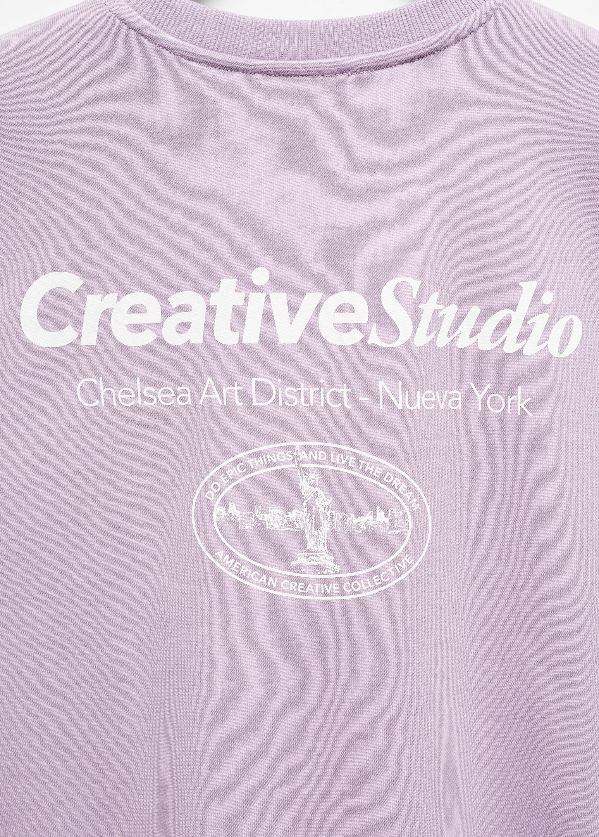 Message cotton sweatshirt - Details of the article 8