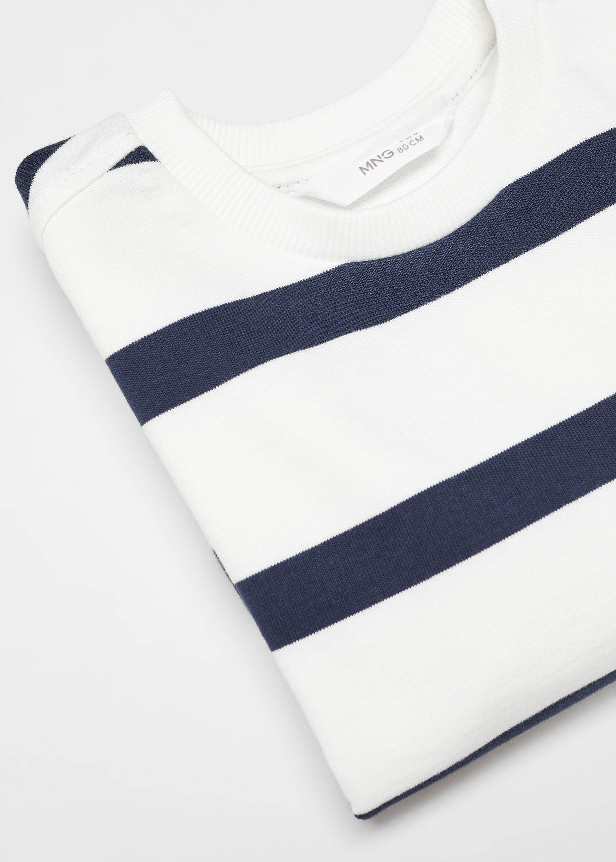 Sweat-shirt imprimé rayures - Détail de l'article 0