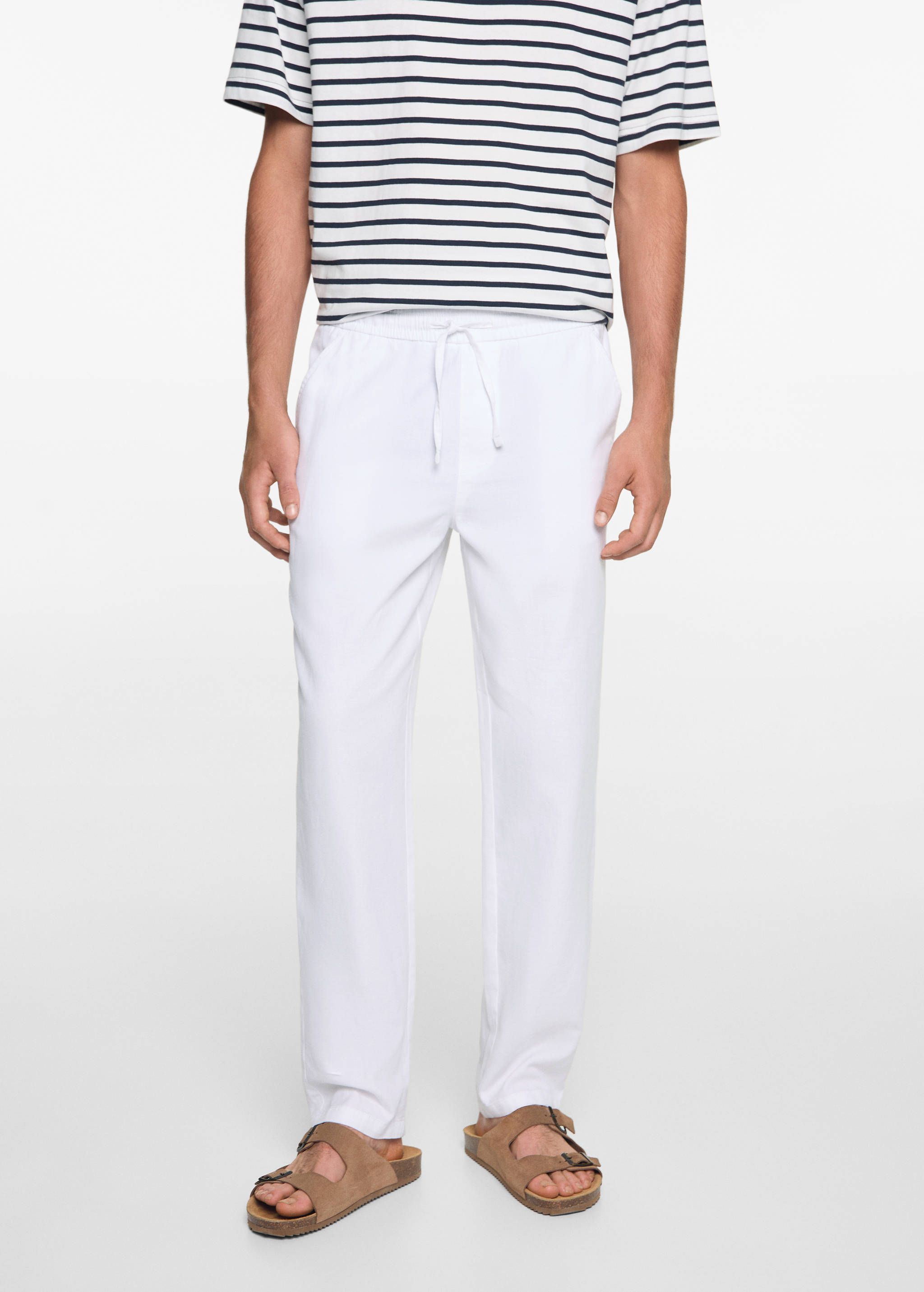 Leinenhose mit Gummibund - Detail des Artikels 6