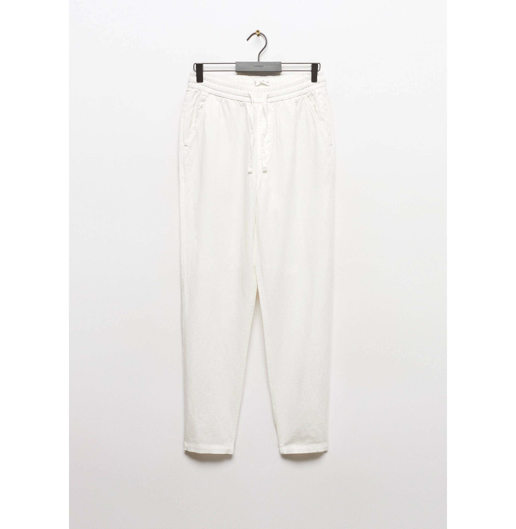 Leinenhose mit Gummibund - Artikel ohne Model