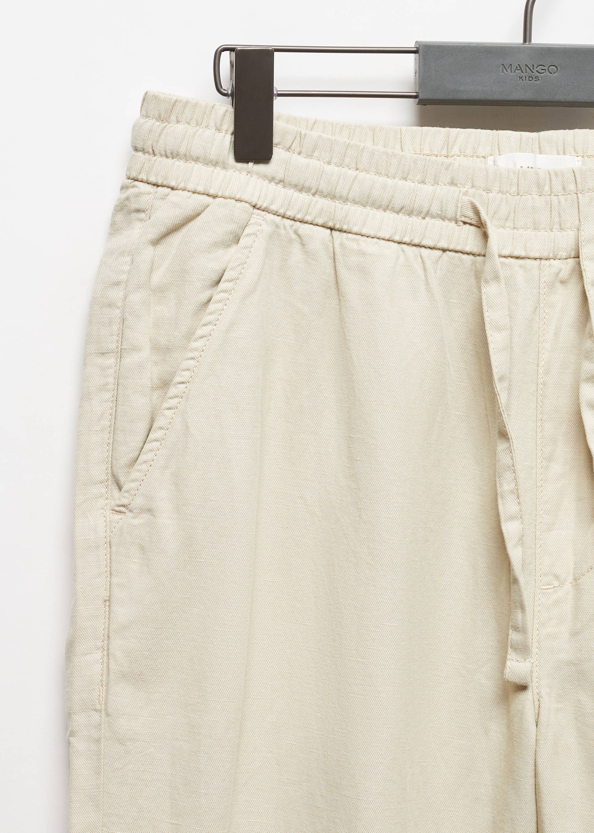 Pantalon lin taille élastique - Détail de l'article 8