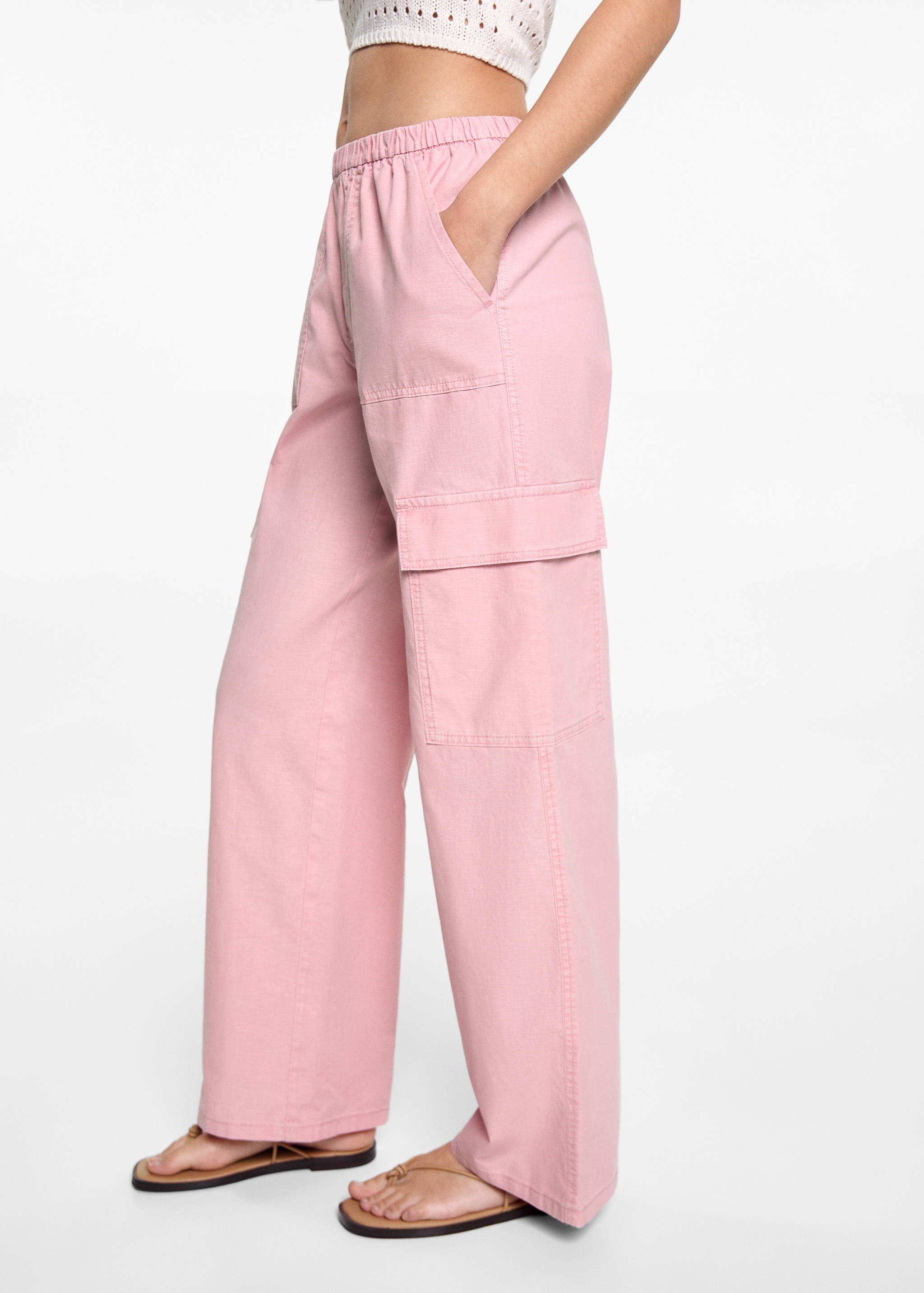 Pantalons cargo fluids - Detall de l'article 6