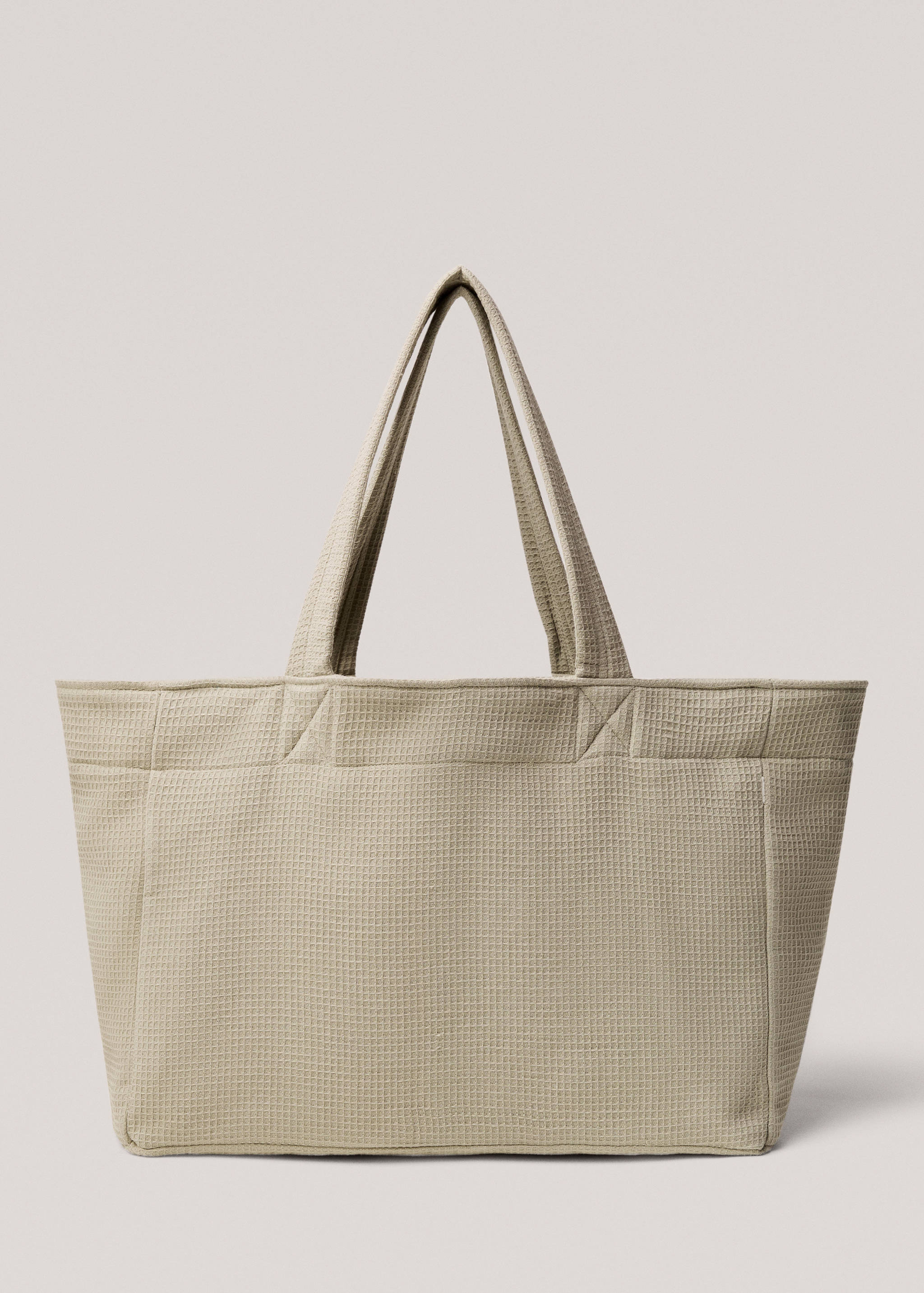Tote bag coton gaufré - Article sans modèle