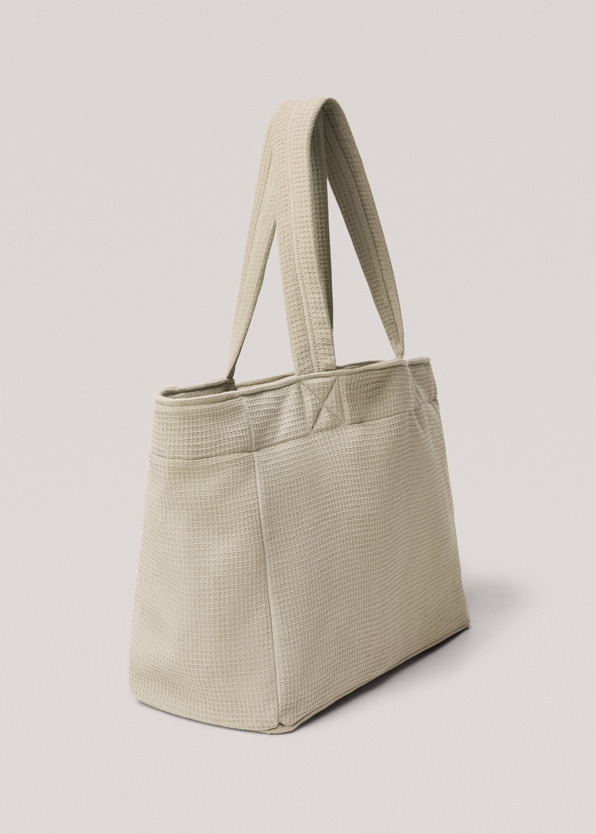 Tote bag coton gaufré - Détail de l'article 1