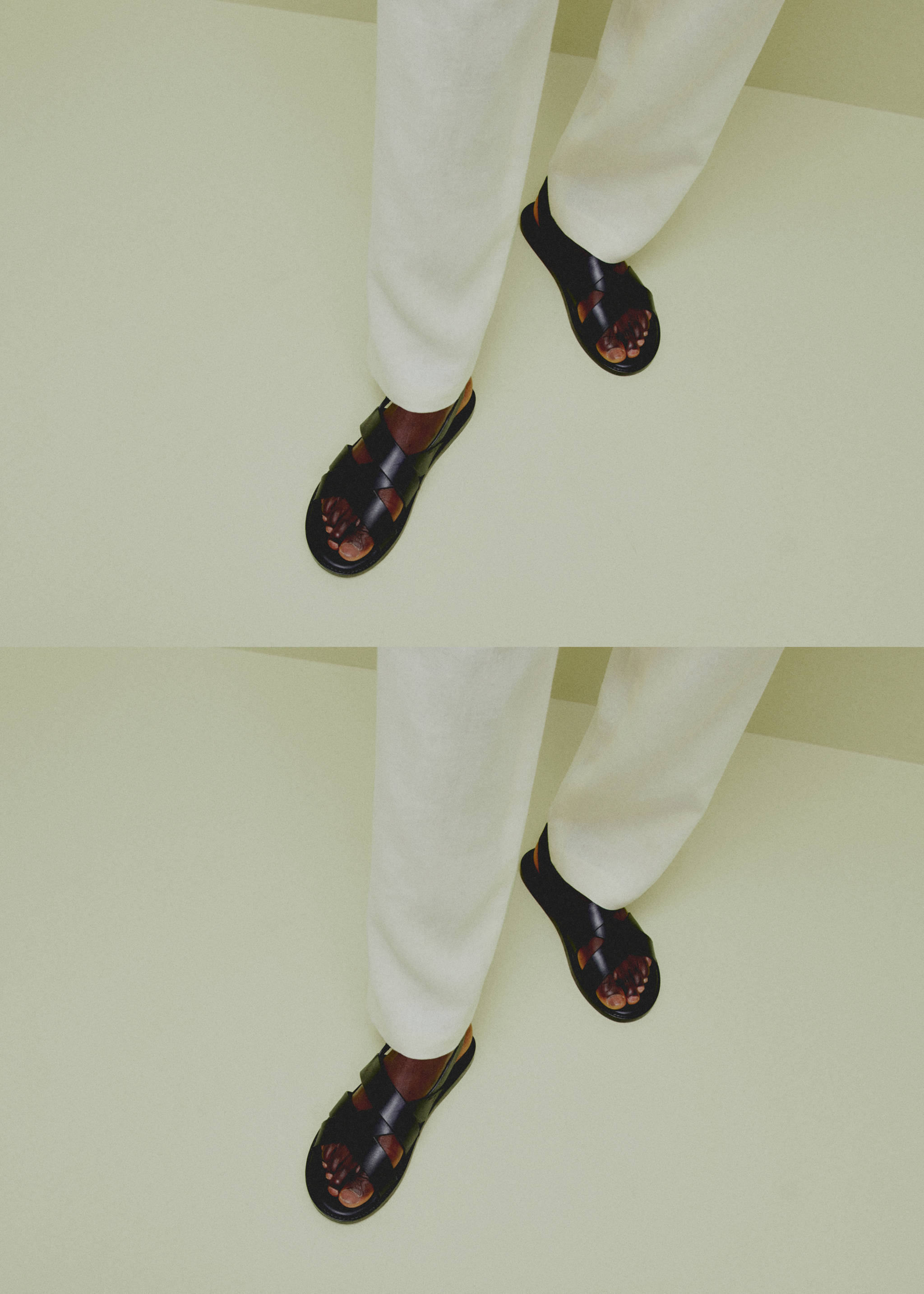 Sandales brides croisées 100 % cuir - Détail de l'article 7