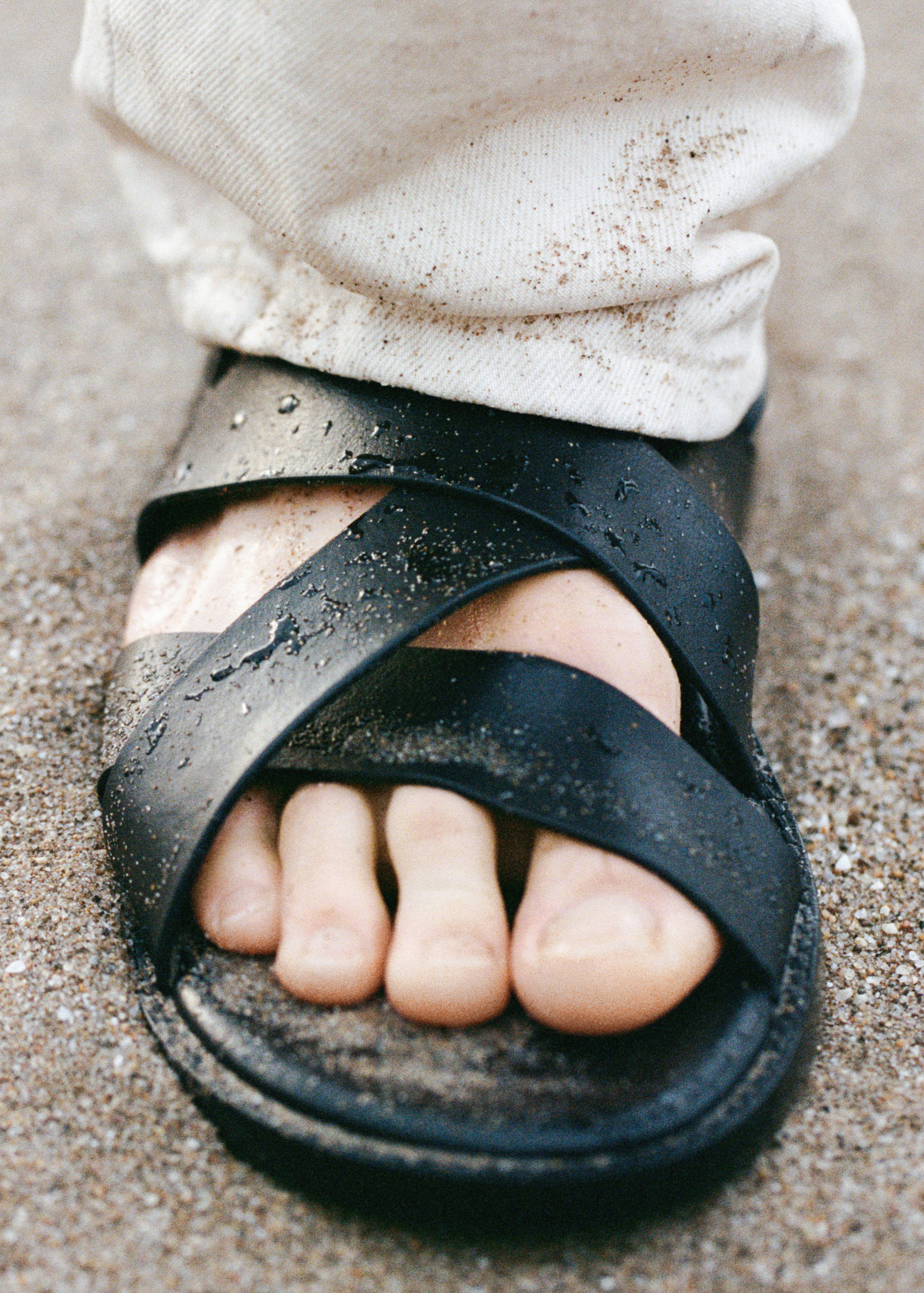 Sandales brides croisées 100 % cuir - Détail de l'article 8
