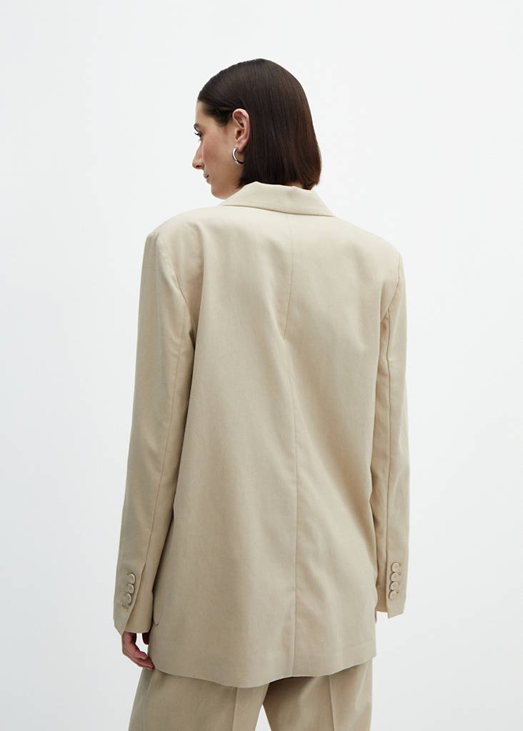 Pockets suit blazer — Light/Pastel Grey