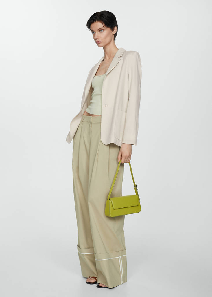 Pockets suit blazer — Light/Pastel Grey